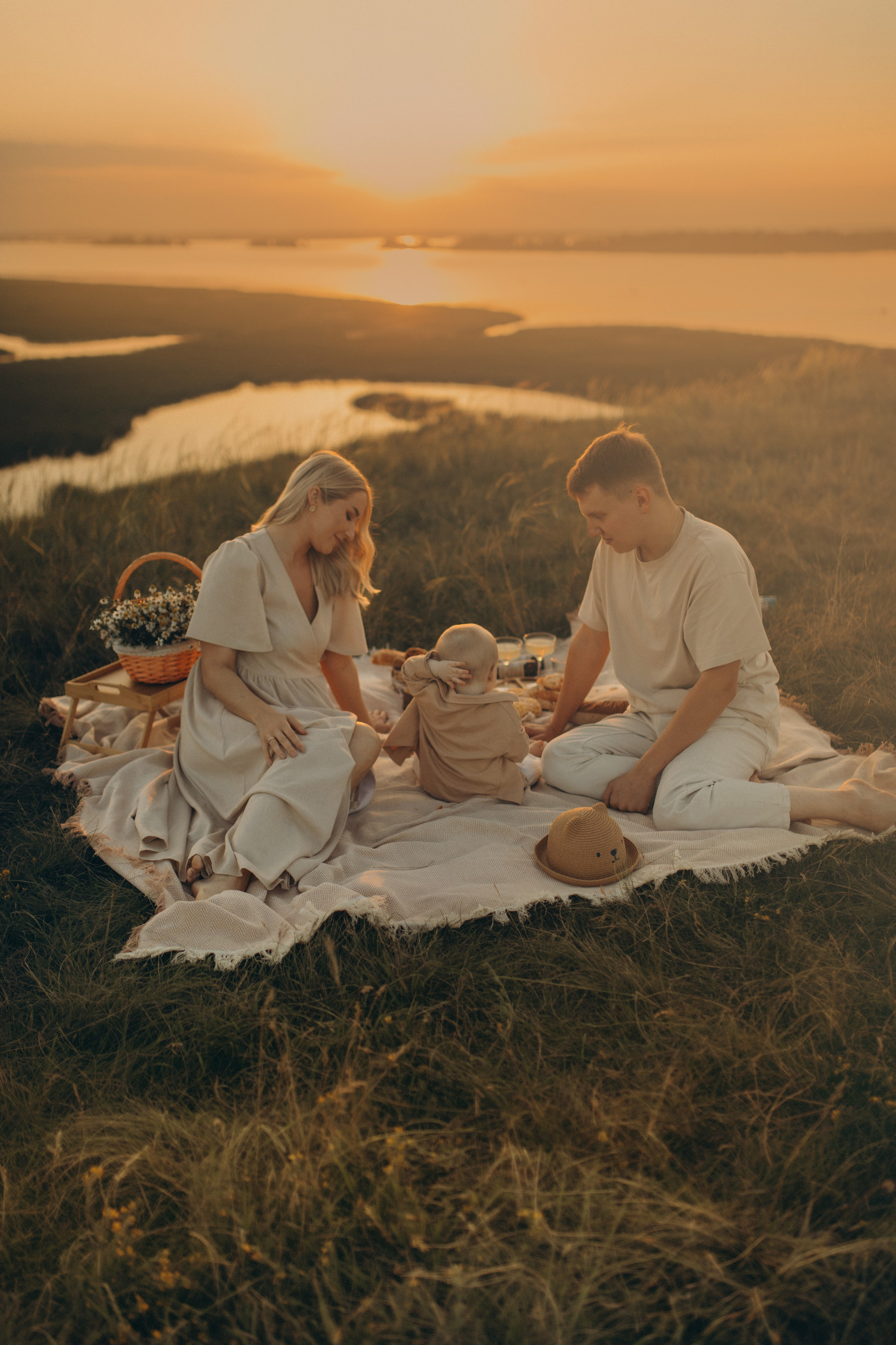 Семейный пикник. Фотограф Юлия Хакимова / Казань/ Чистополь