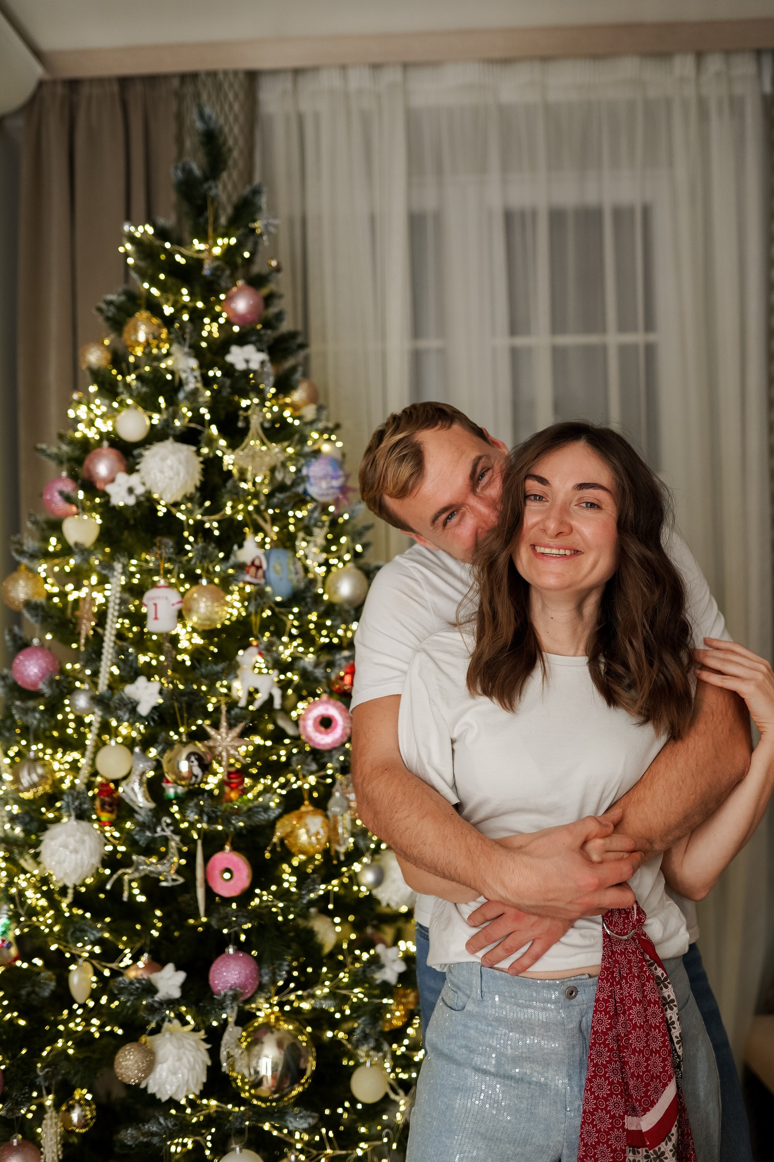 Встреча Деда Мороза. Семейный lifestyle фотограф Наталья Разгуляева в Москве