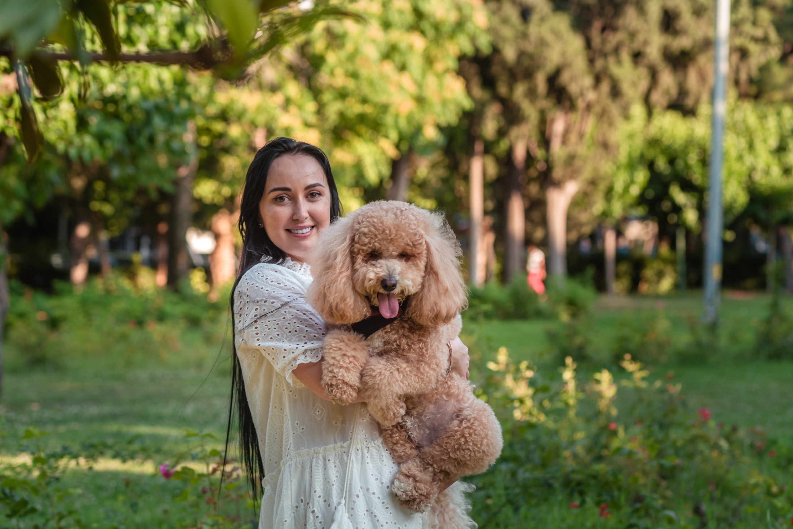 Personal photo session with a dog