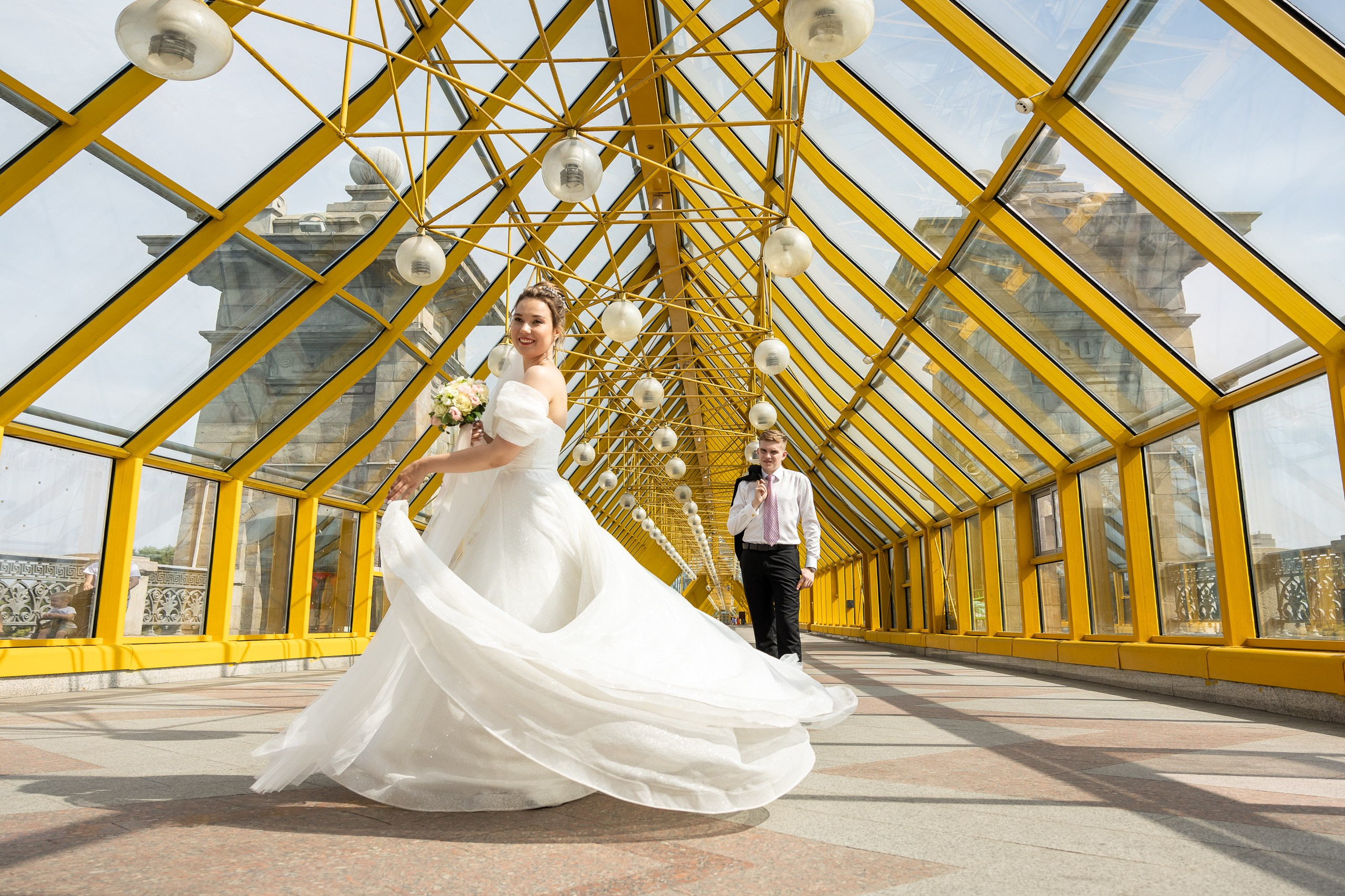 Прогулка по Москве. Свадебная фотосъёмка в Москве, Туле