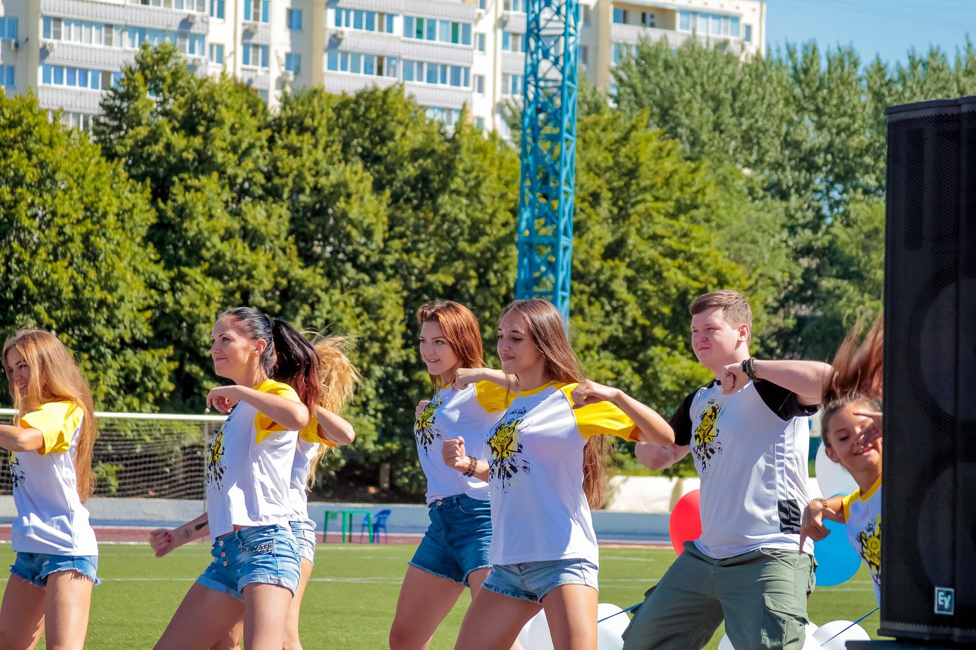 День Физкульт. Максим Матвийченко и Виктория Басова профессионалы своего дела