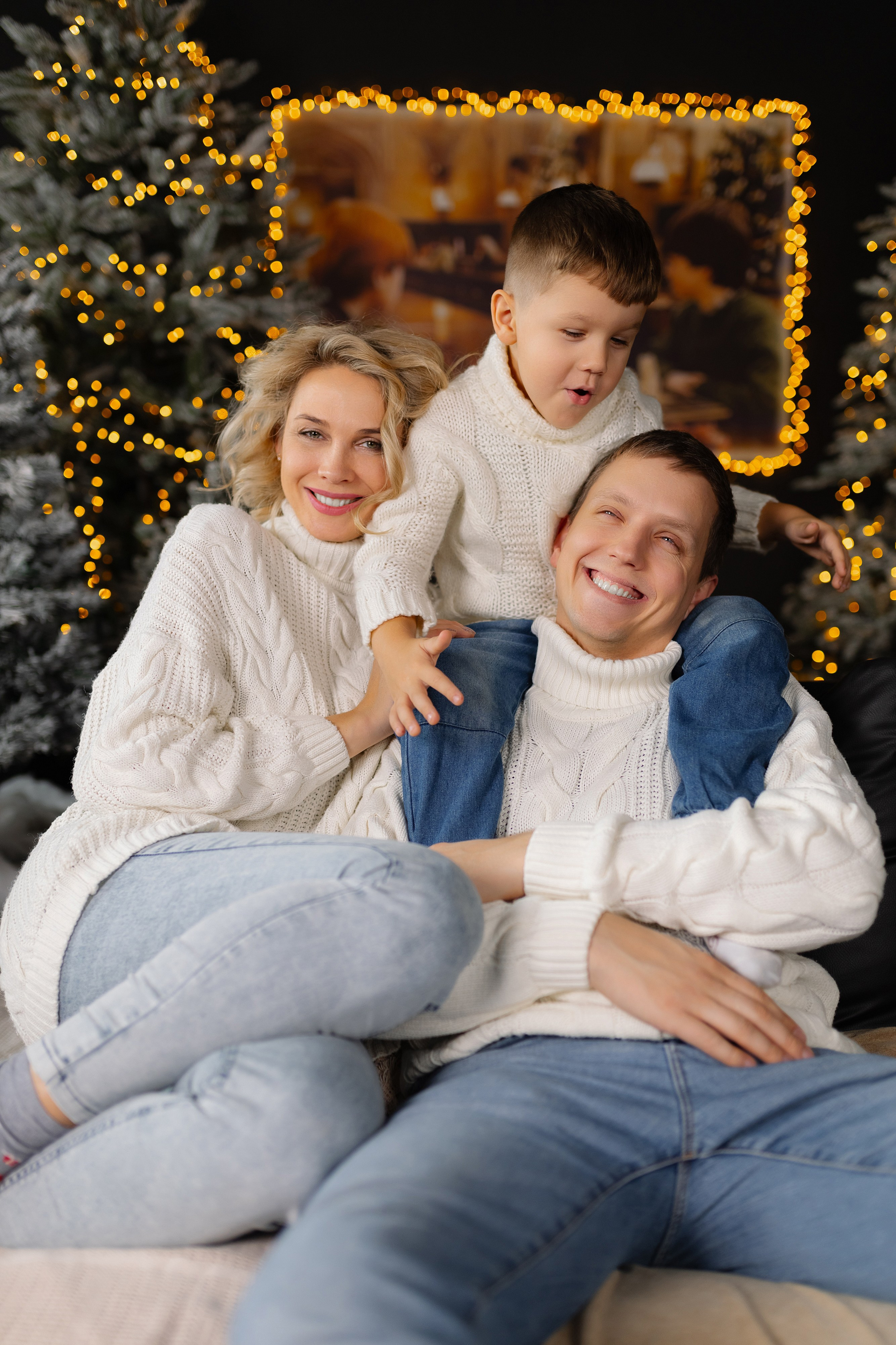 Семейная новогодняя съемка. Свадебный фотограф в Минске/Беларуси Сергей Спиридонов