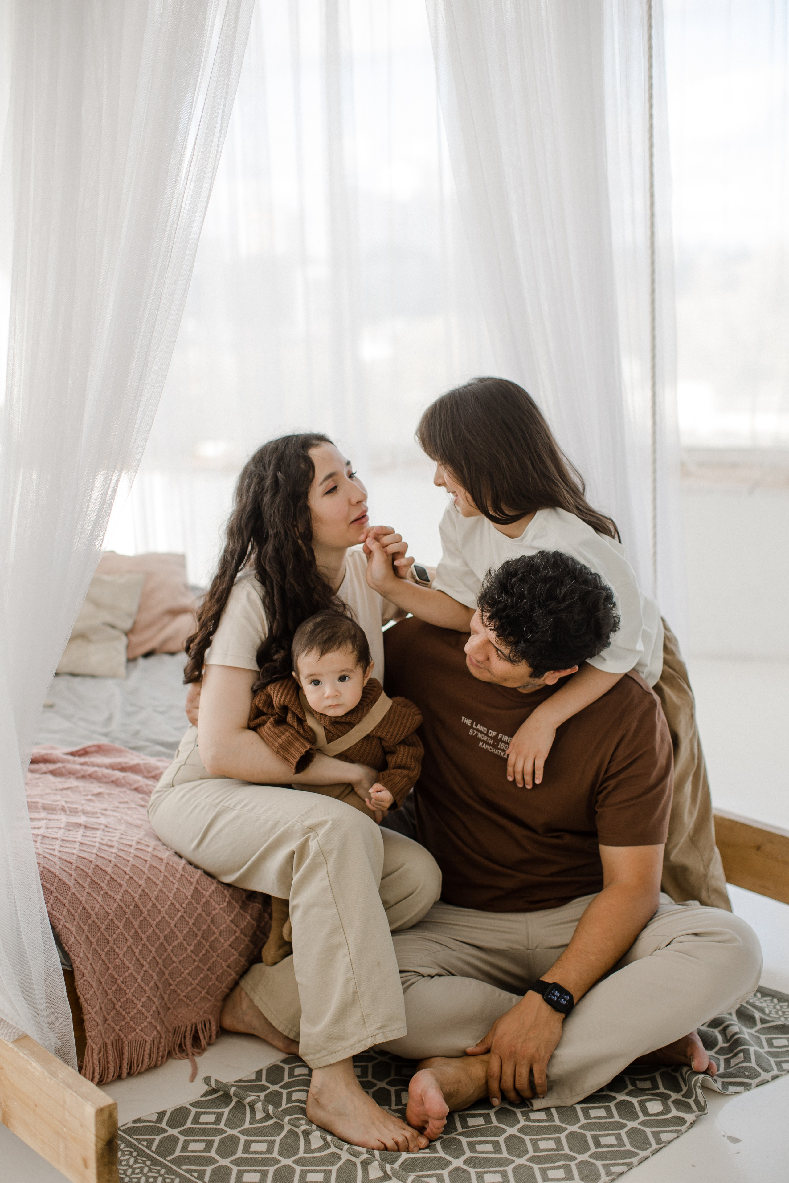 Фара с семьей. Семейный и детский фотограф в Москве Кузьмина Мария