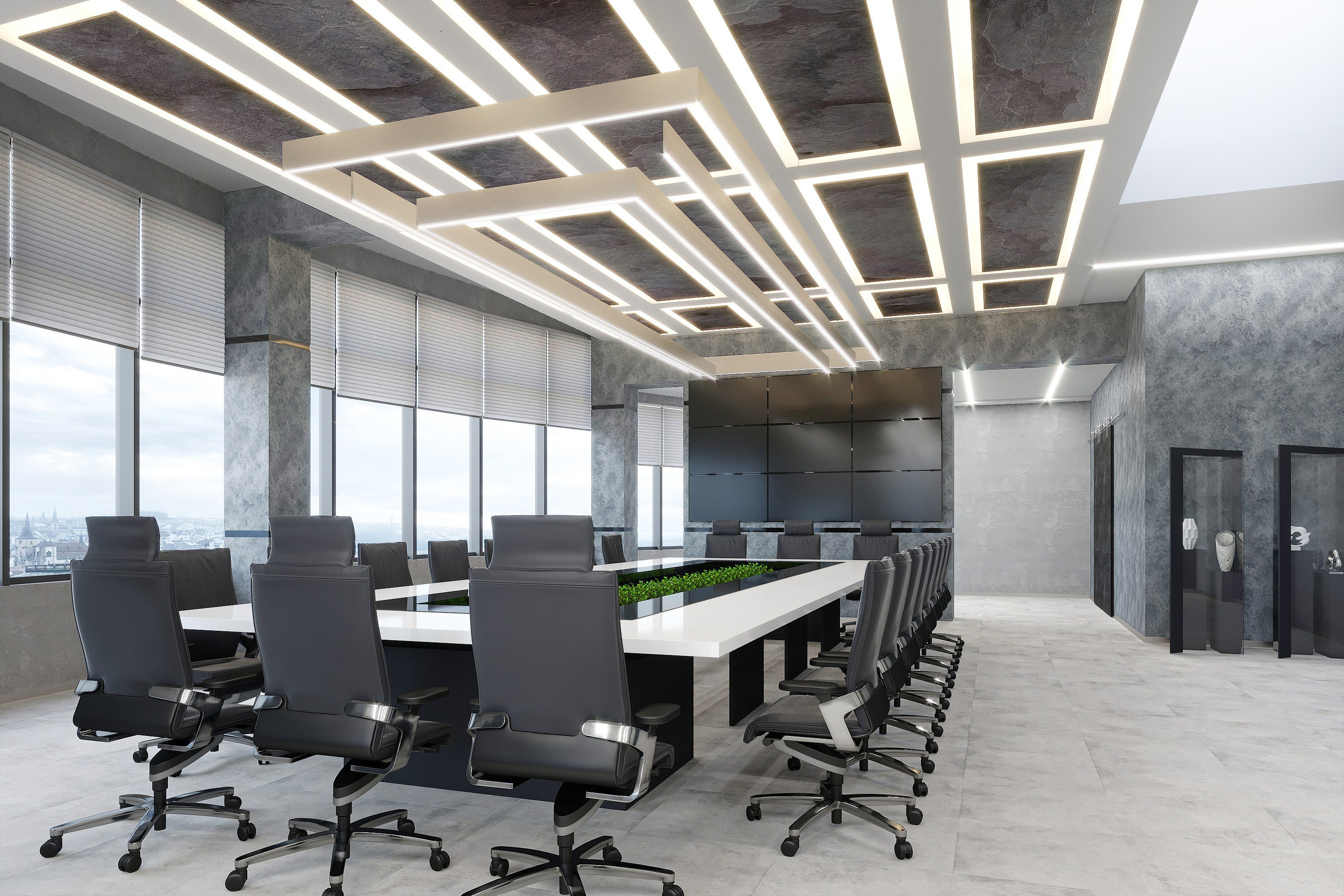 Конференц зал ВТУ. Архитектурно-дизайнерское бюро ROOMS