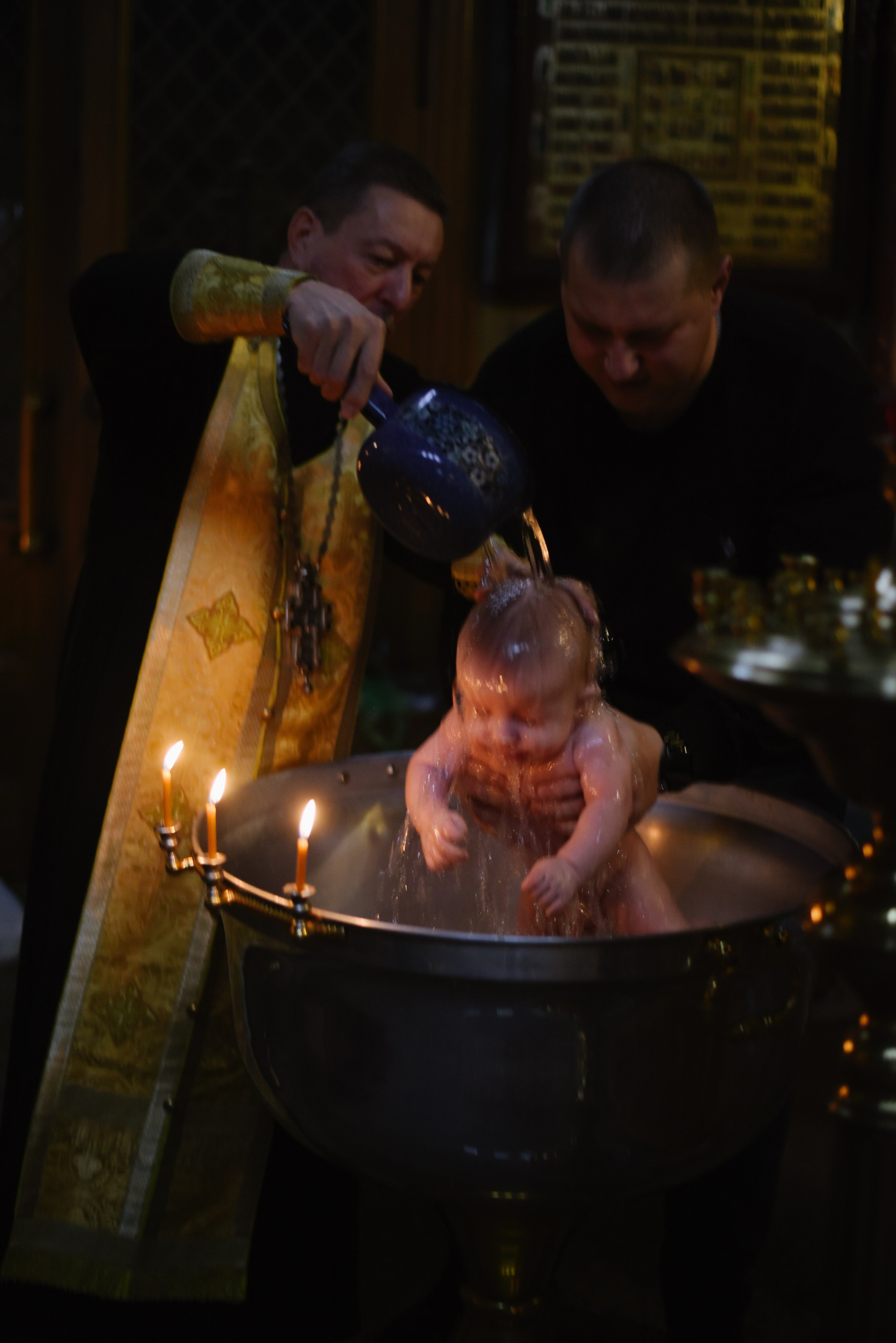 Таинство крещения Иван. Фотограф Лола Волна, город Москва