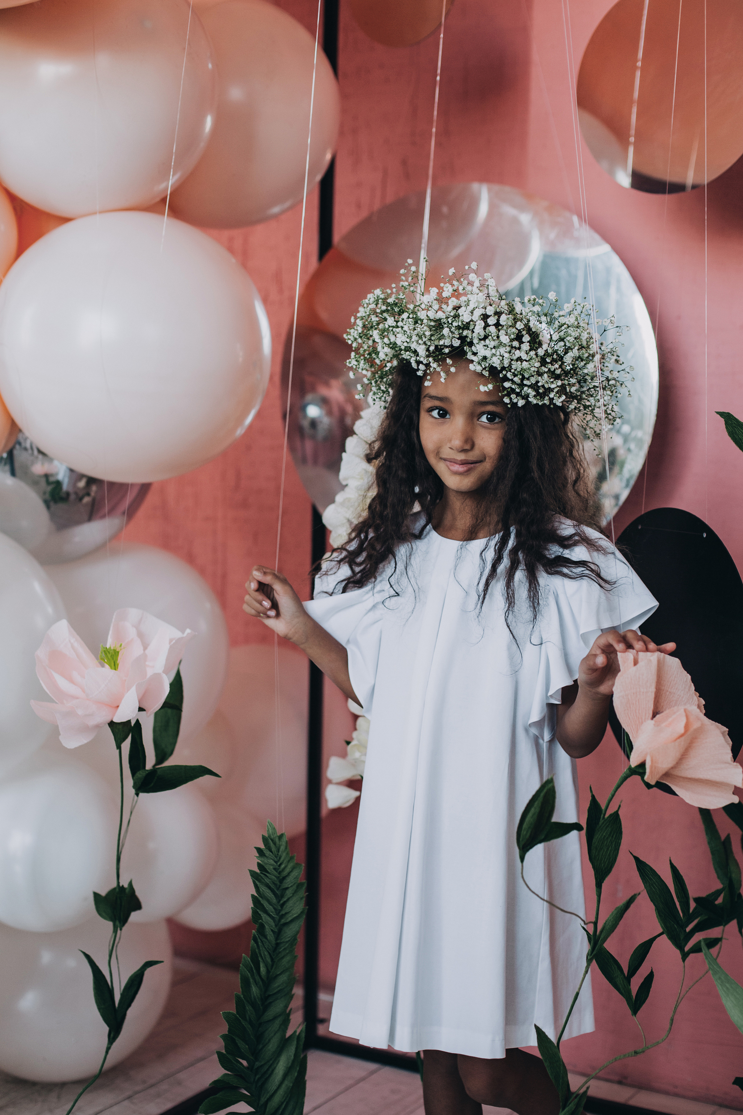 Николь. Цветочный День Рождения!. Семейный фотограф в Санкт-Петербурге Любовь Савкина