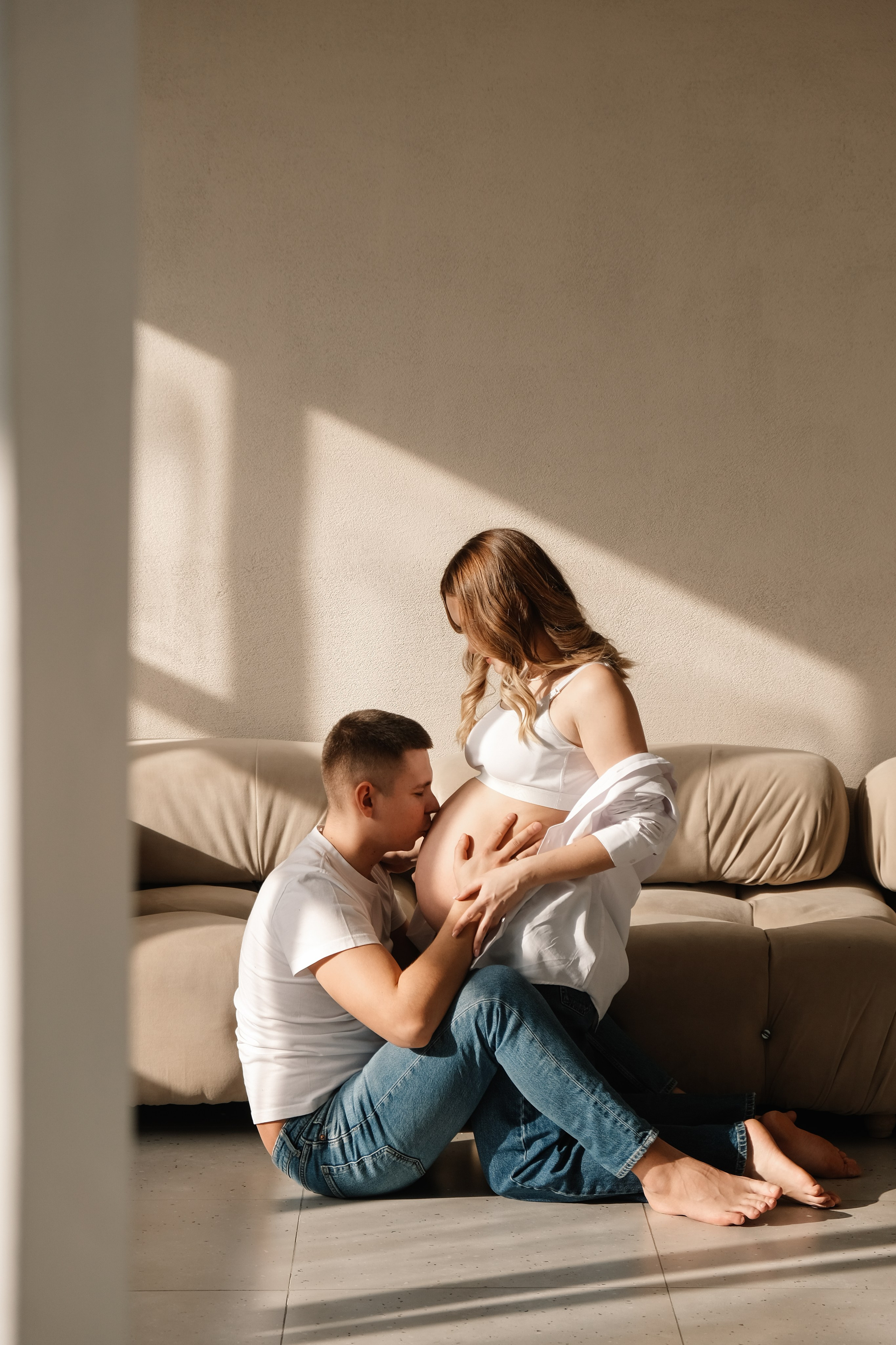 Леся и Дима. Фотограф беременности и Newborn в Екатеринбурге Марина Добровольская