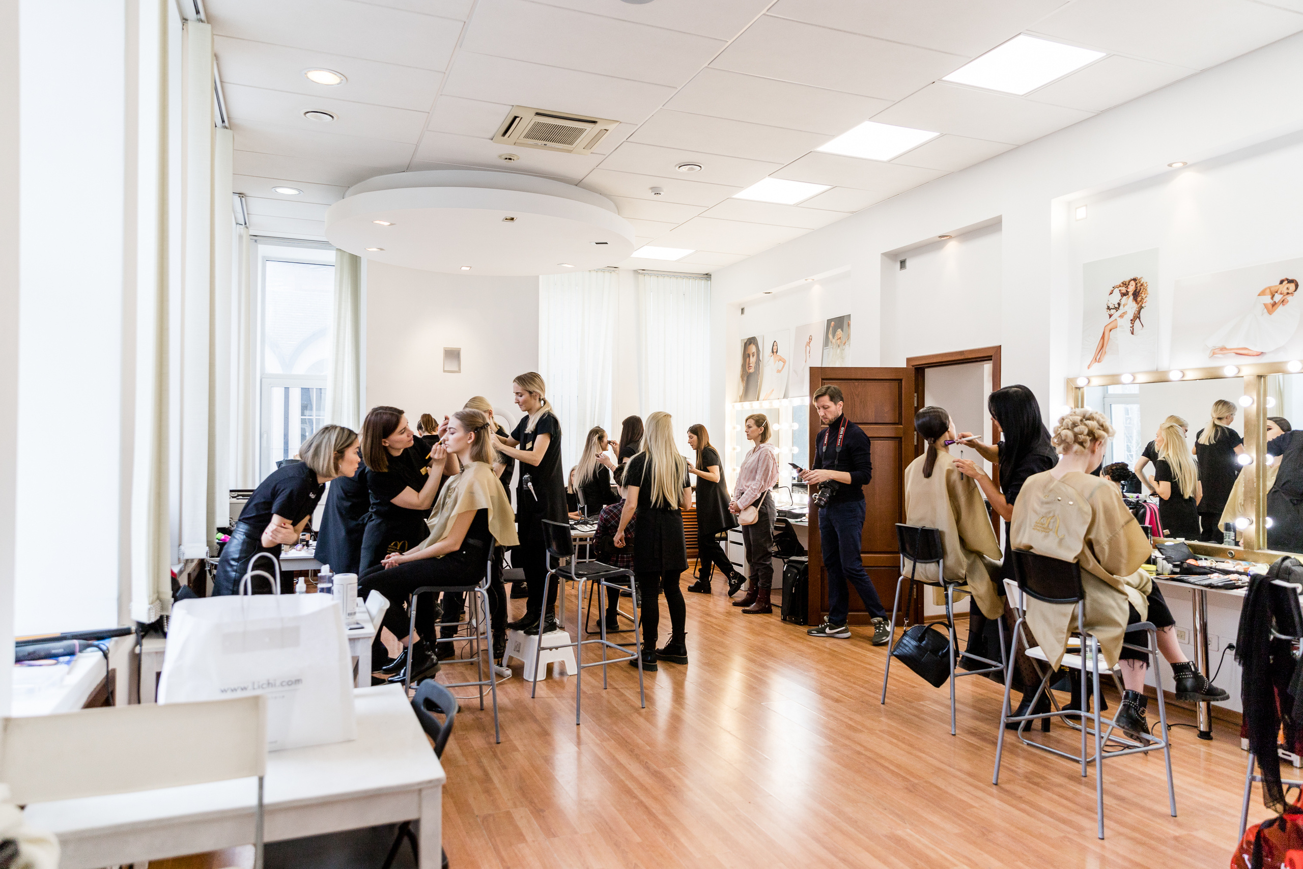 Аттестация команды Школы Стиля Марии Липатниковой. Фотограф Александр Шалагин