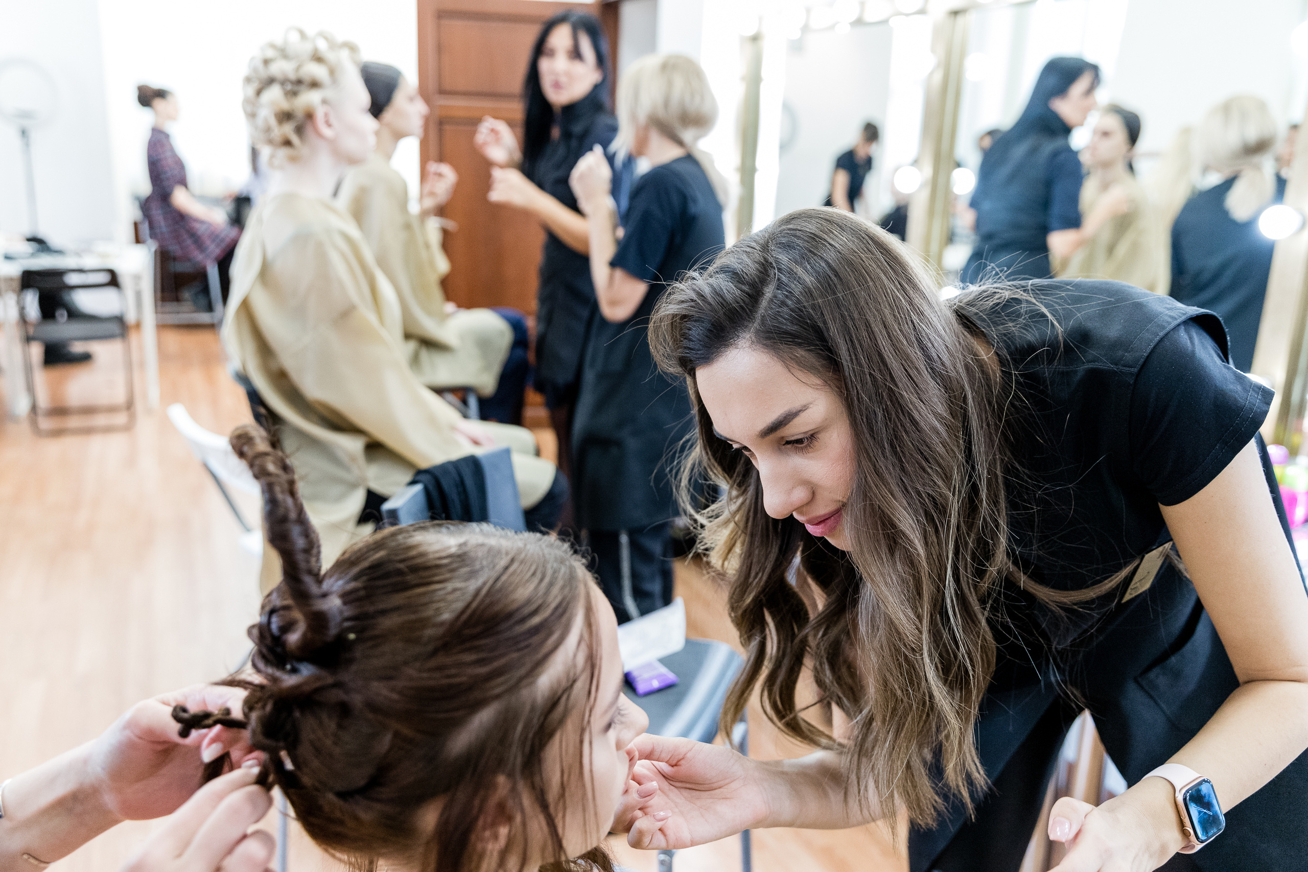 Аттестация команды Школы Стиля Марии Липатниковой. Фотограф Александр Шалагин