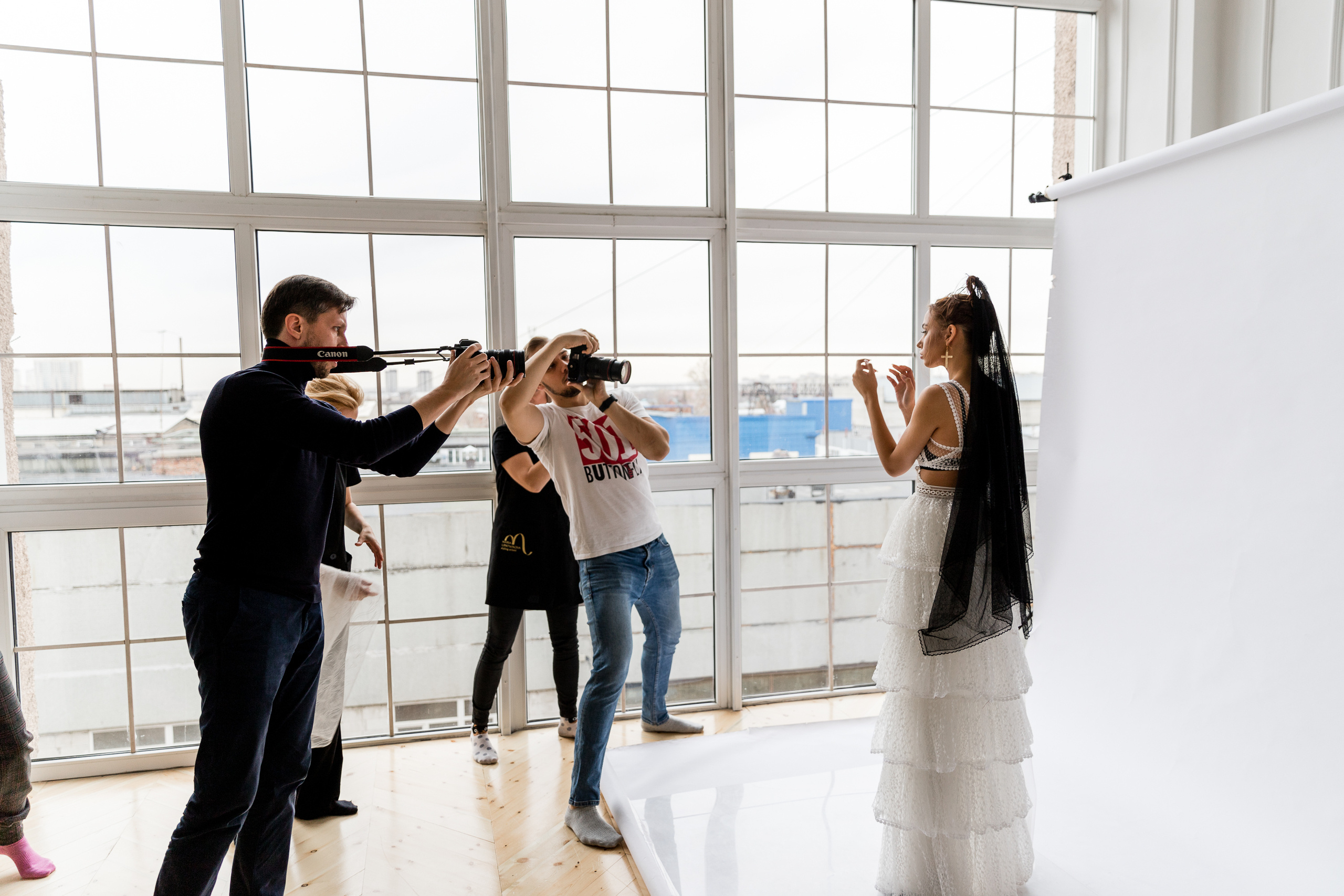 Аттестация команды Школы Стиля Марии Липатниковой. Фотограф Александр Шалагин