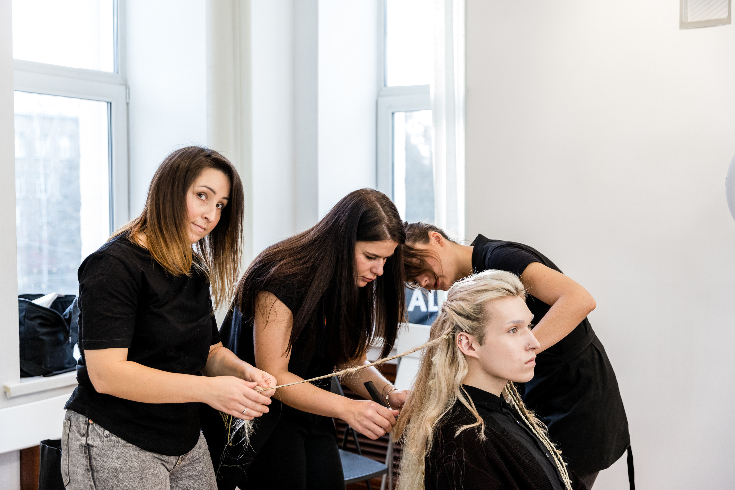 Аттестация команды Школы Стиля Марии Липатниковой. Фотограф Александр Шалагин