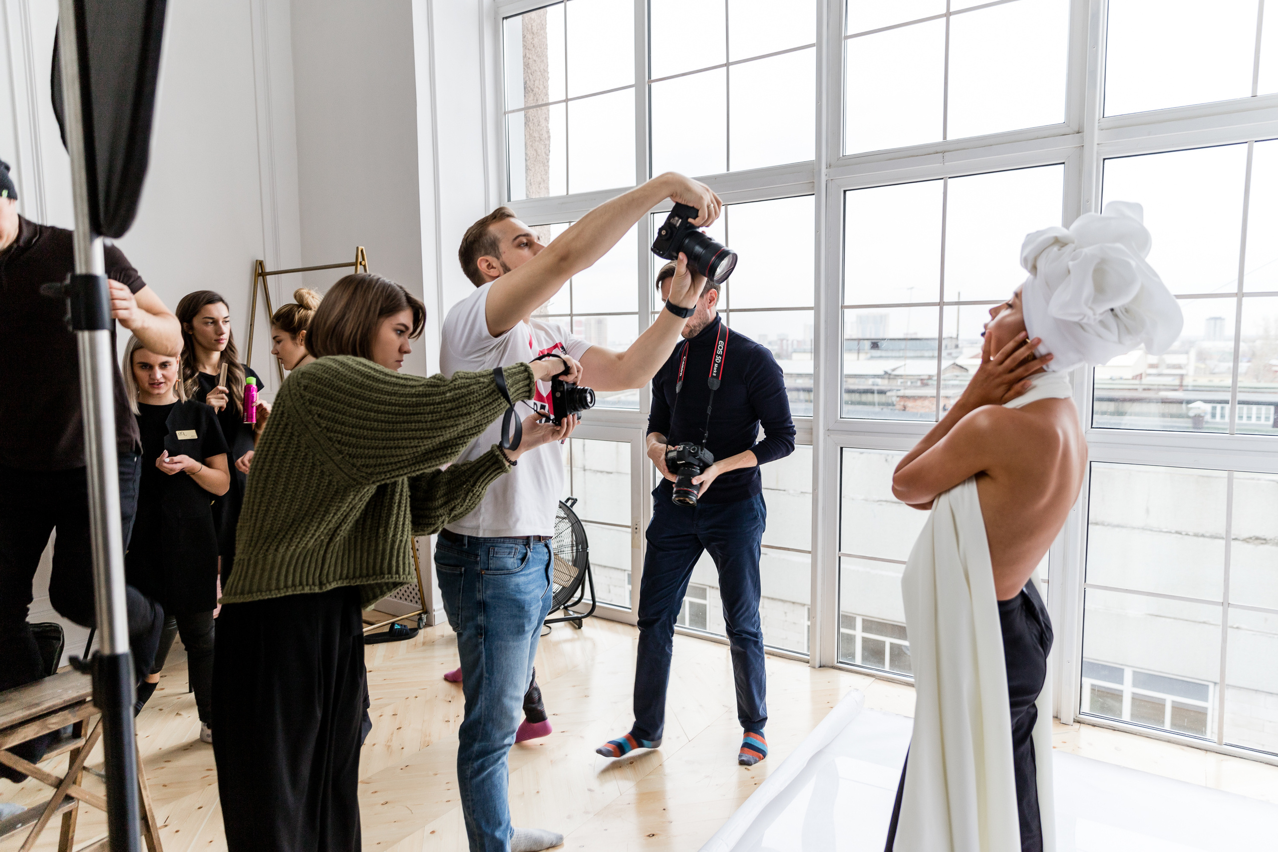 Аттестация команды Школы Стиля Марии Липатниковой. Фотограф Александр Шалагин