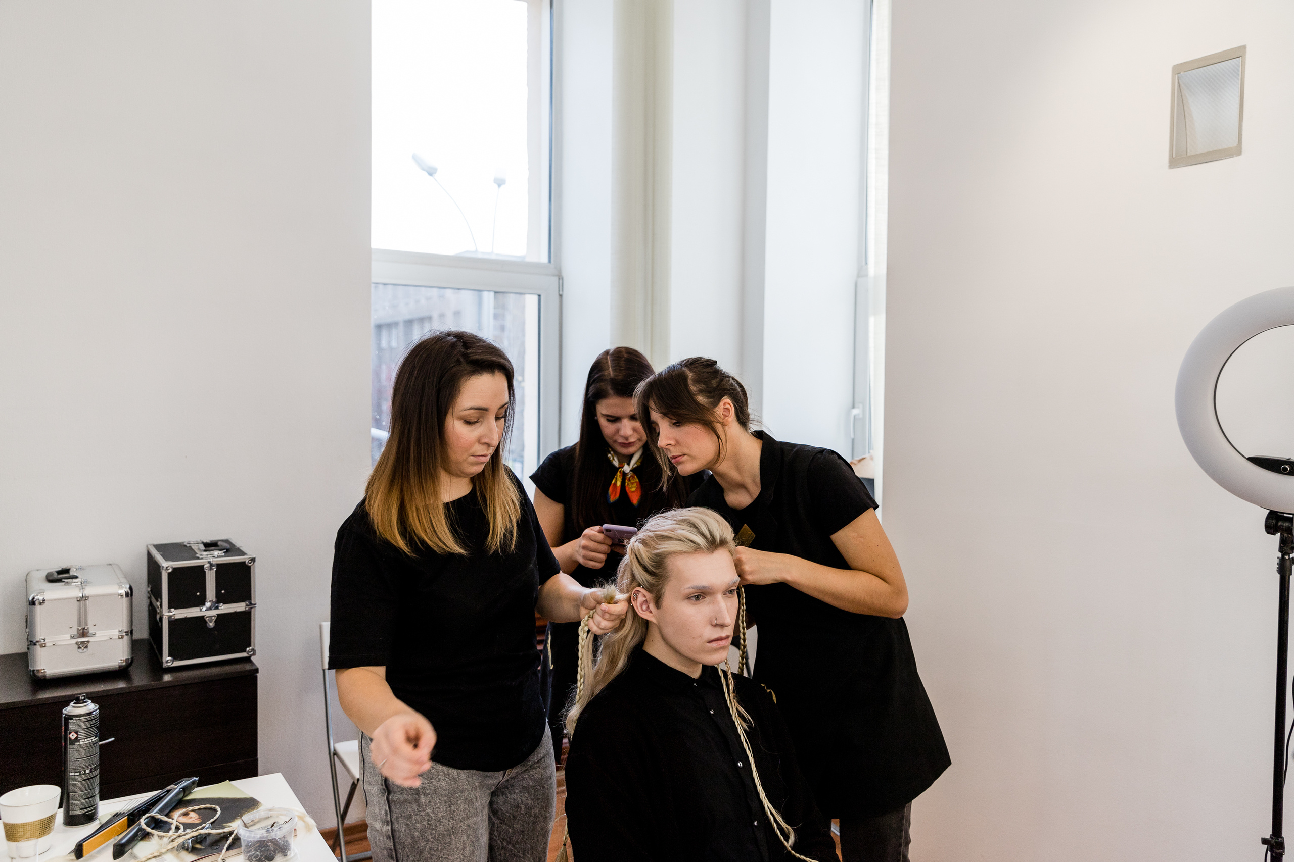 Аттестация команды Школы Стиля Марии Липатниковой. Фотограф Александр Шалагин