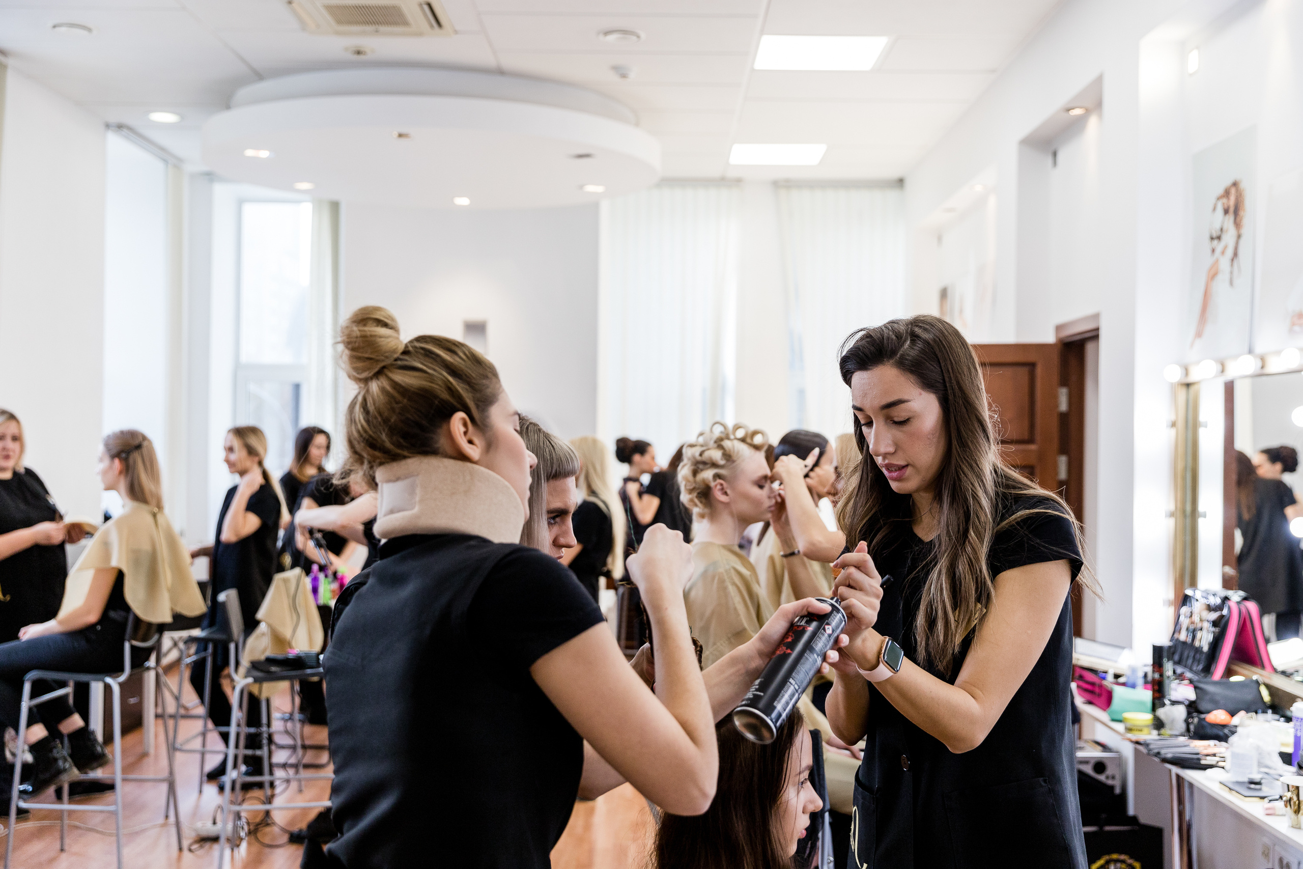 Аттестация команды Школы Стиля Марии Липатниковой. Фотограф Александр Шалагин