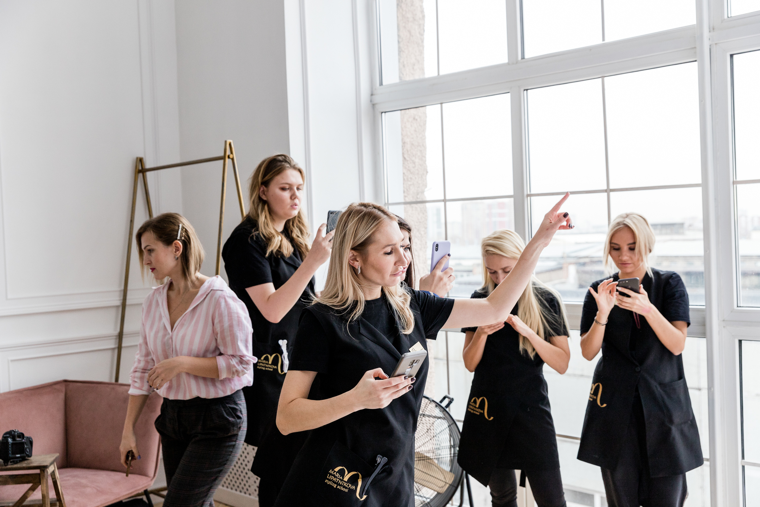 Аттестация команды Школы Стиля Марии Липатниковой. Фотограф Александр Шалагин