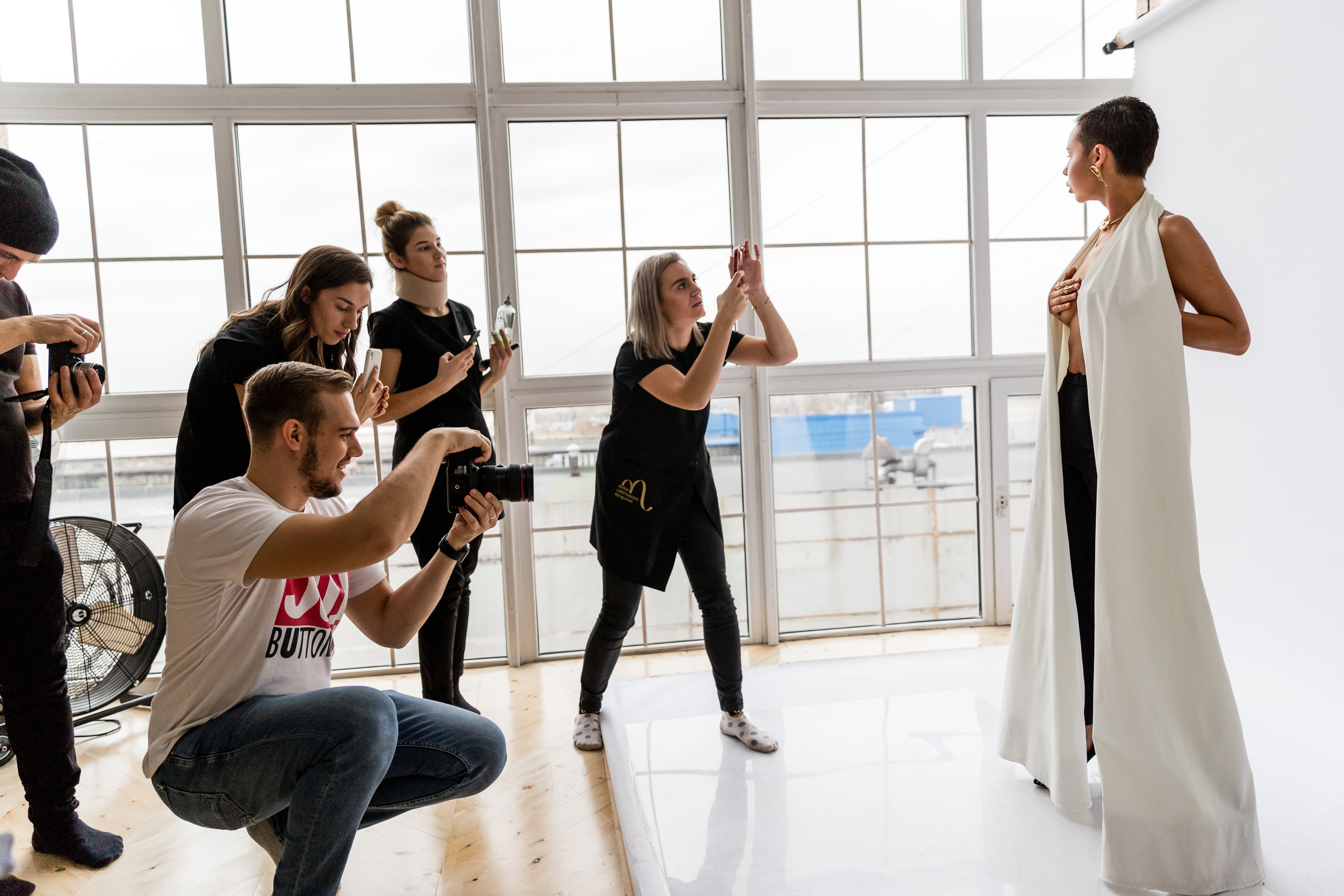 Аттестация команды Школы Стиля Марии Липатниковой. Фотограф Александр Шалагин