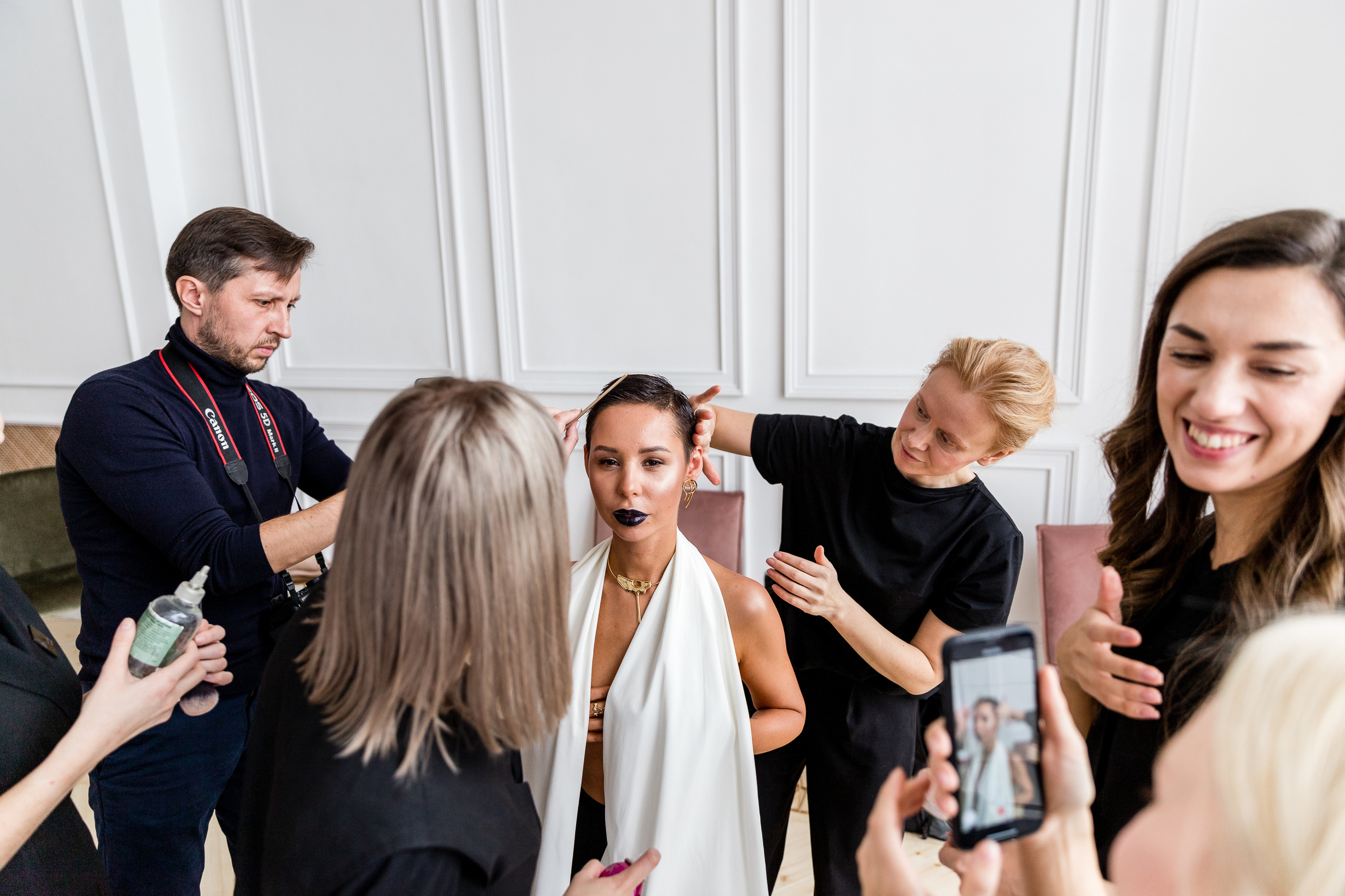 Аттестация команды Школы Стиля Марии Липатниковой. Фотограф Александр Шалагин