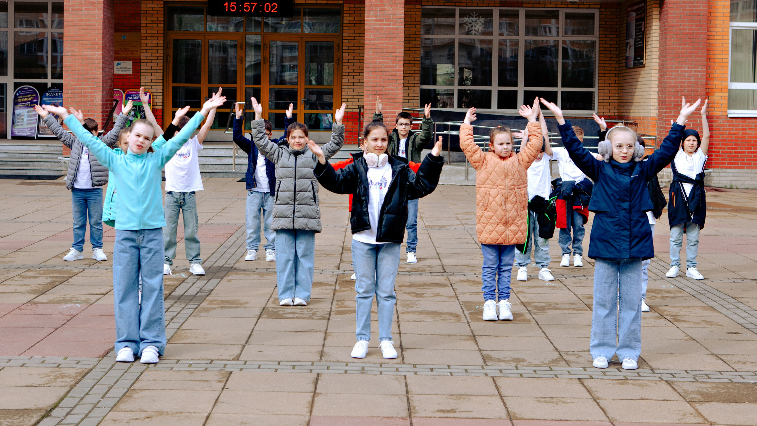 Съемка для конкурса Орлята России г. Подольск. Выпускные альбомы и школьный фотограф в Подольске, Троицке, Щербинке, Москве и Московской области