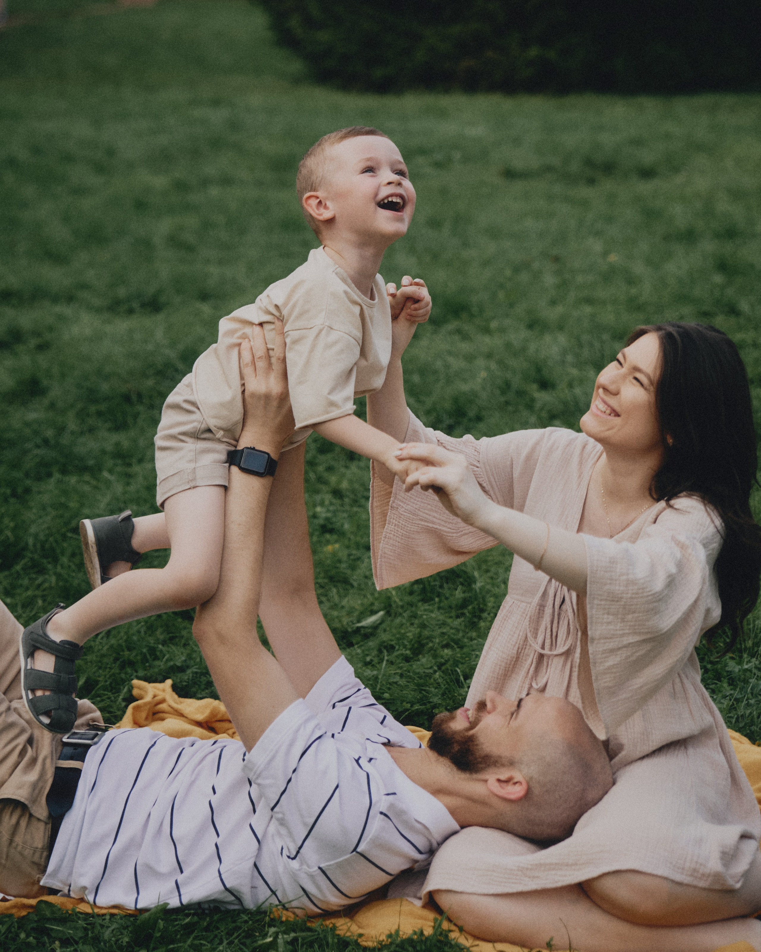 Леша, Кристина и Захар. Портретный фотограф в Москве Ольга Крылова
