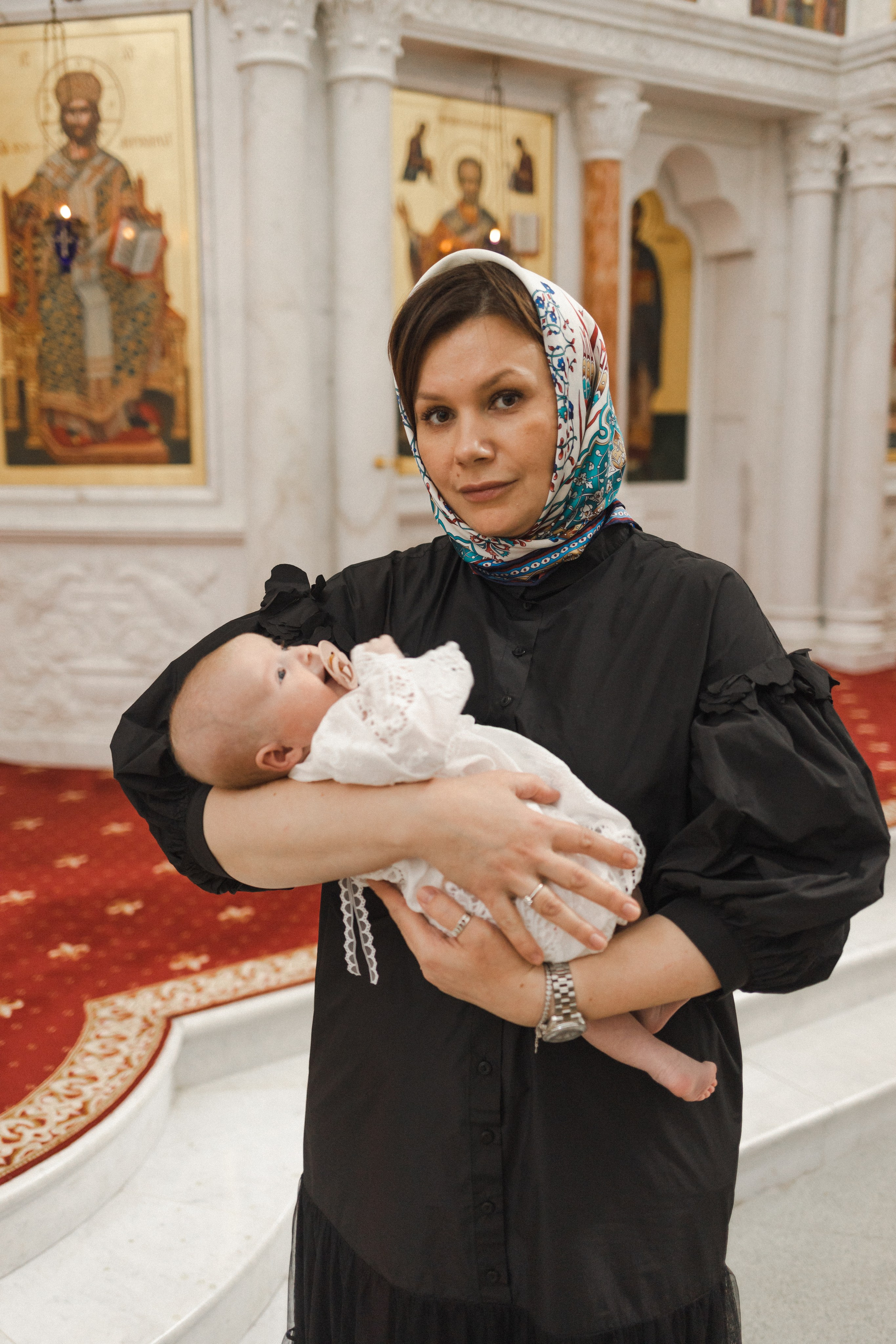 Крещение Стефании. Семейный фотограф в Москве