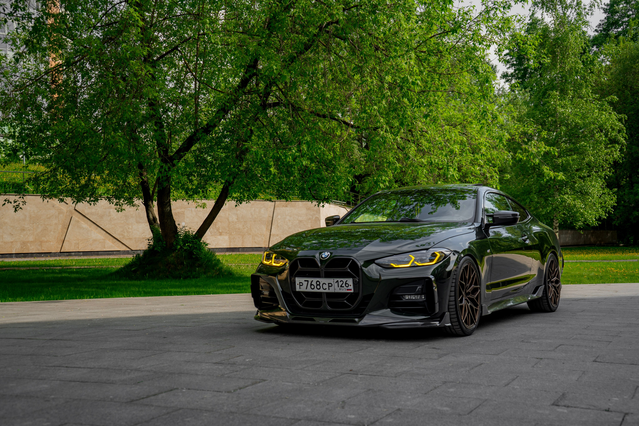 BMW M4. Автомобильный фотограф Ногинск Денис Городок