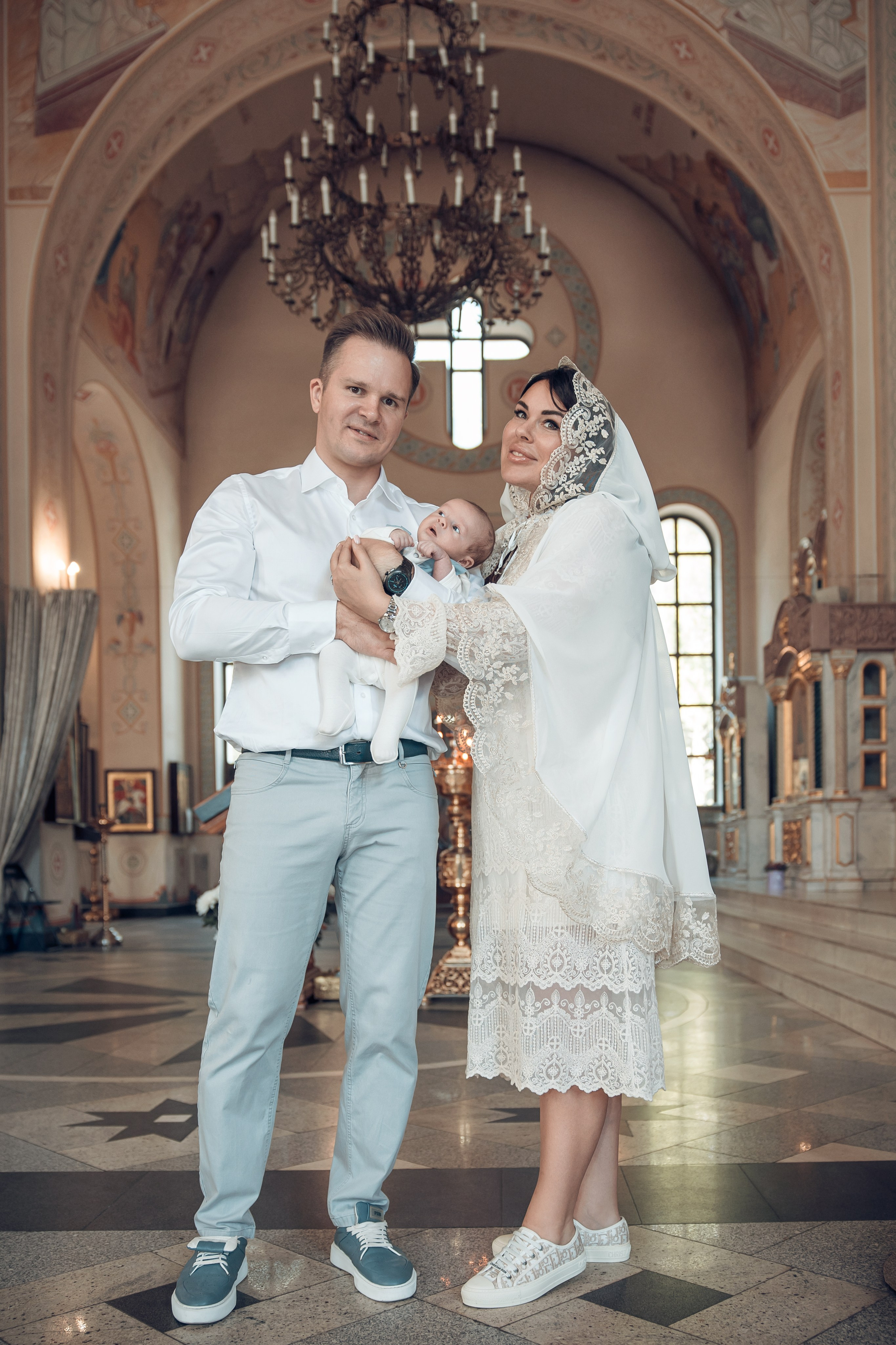 Таинство крещения. Семейный и детский фотограф в Москве Орешина Юлия