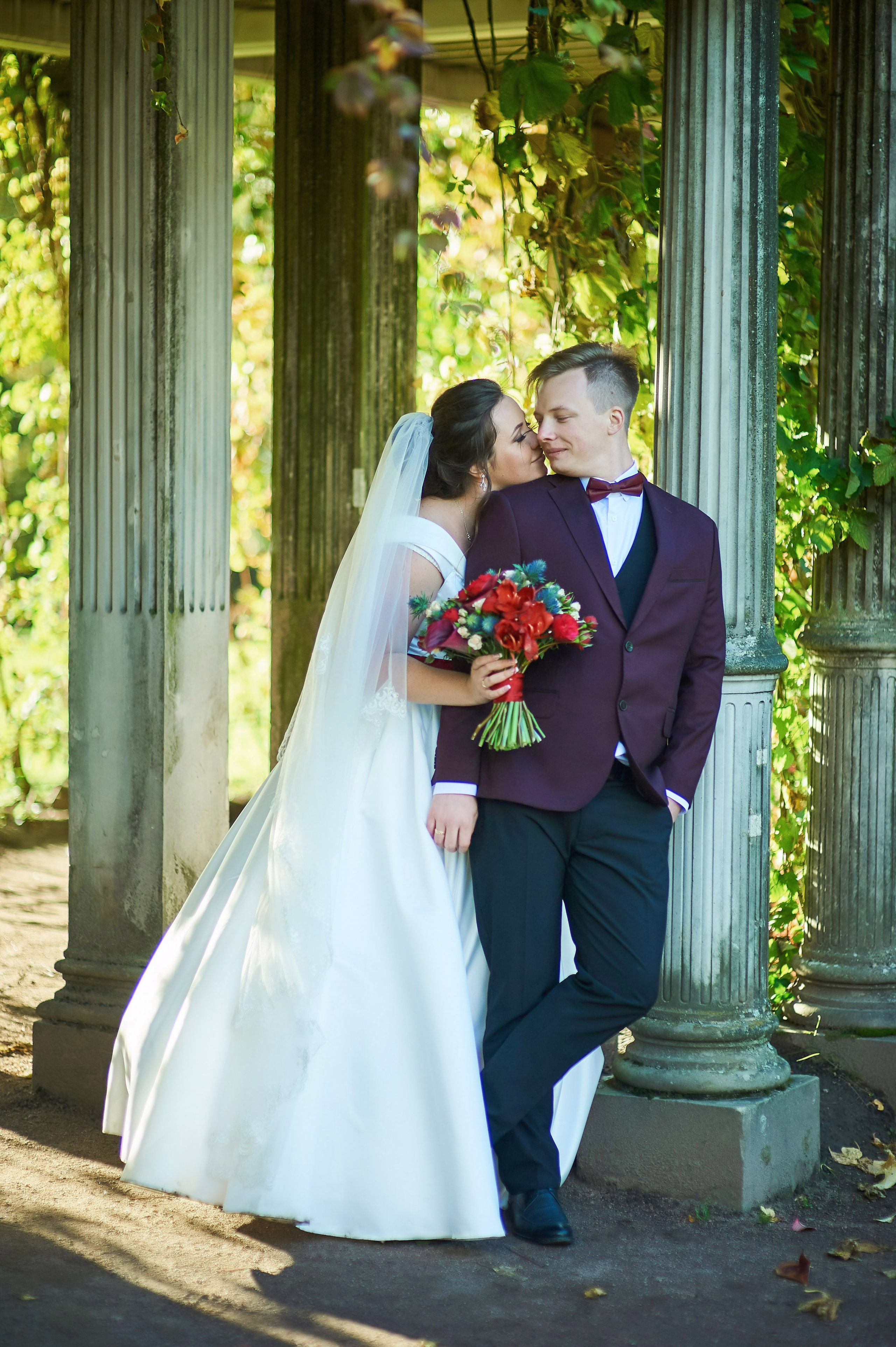 Ангелина и Сергей (фотосессия в осеннем Пушкине). Портретный, семейный и свадебный фотограф в Санкт-Петербурге и в Пушкине Ширяев Денис