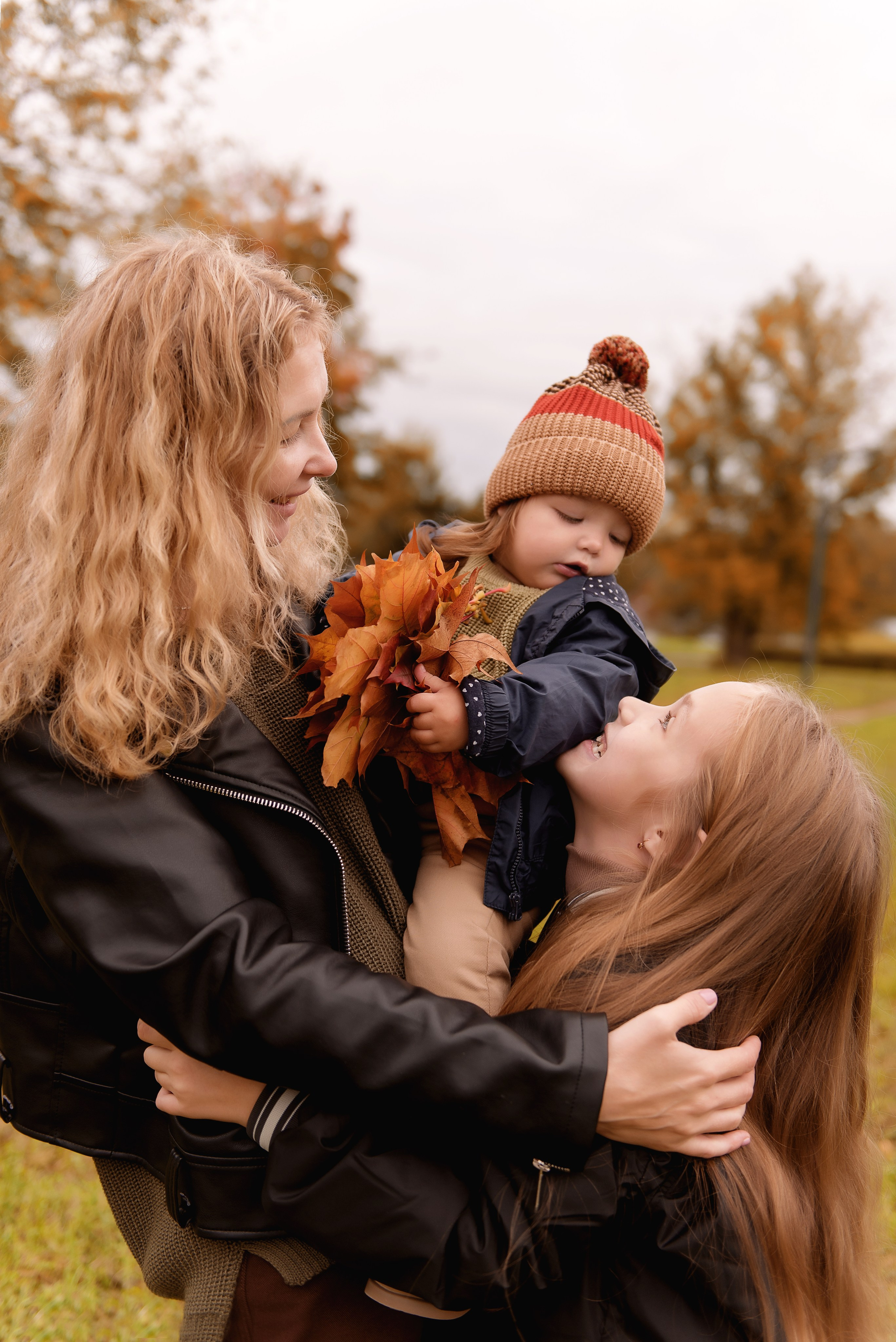 Осенняя Фотопрогулка Долгопрудный. Детский фотограф в Долгопрудном и Москве
