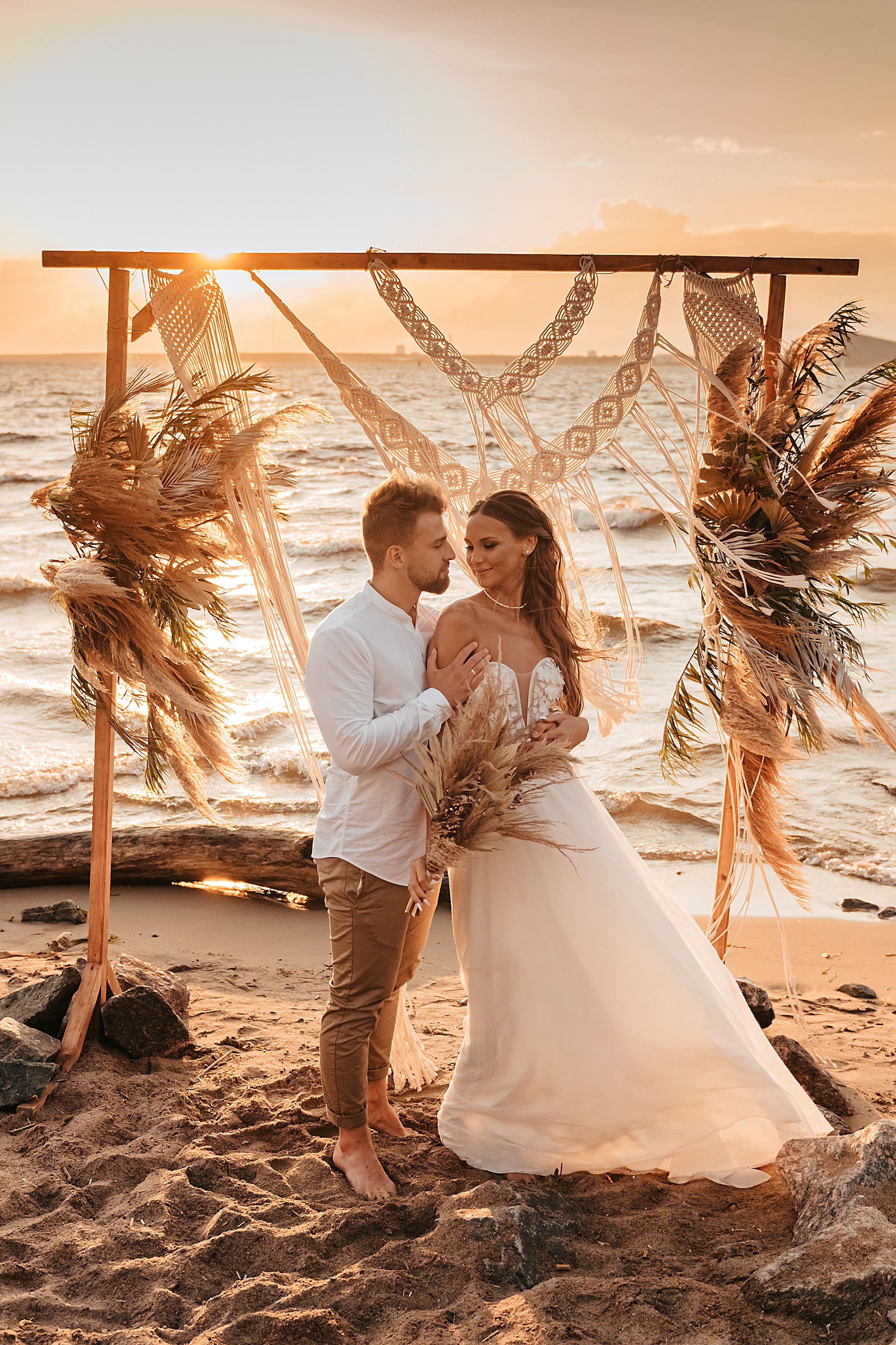 Свадебная съемка на финском заливе. Фотограф Москва и Видеограф Москва