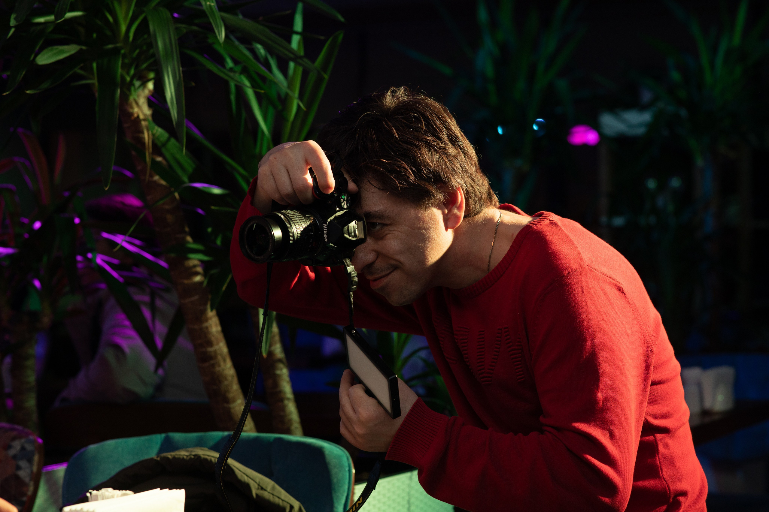 Съемка клипа Анни Калашниковой «Не ври мне в Риме». Art photographer Nino