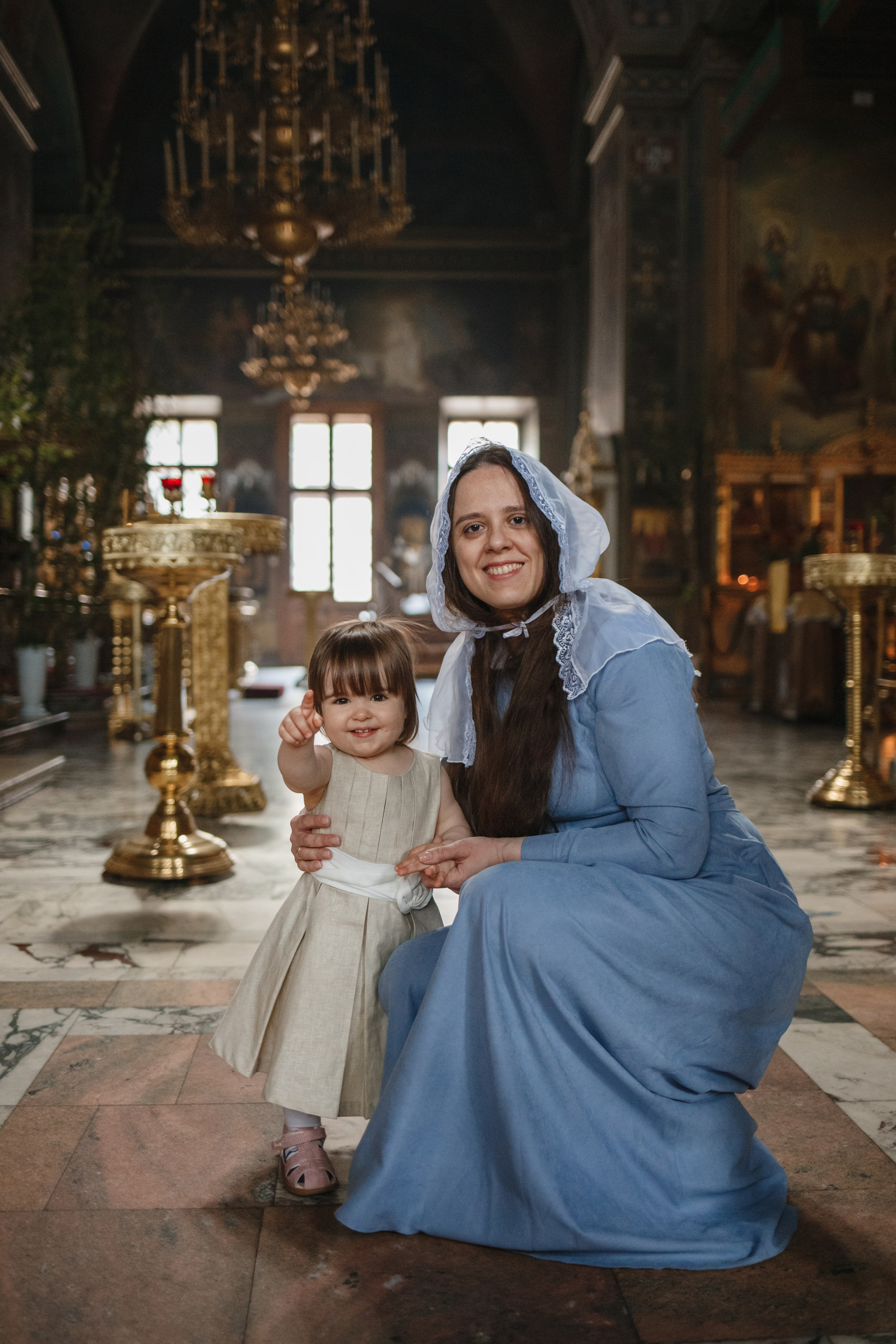 Крещение Валерии. Семейный фотограф Николаева Ольга