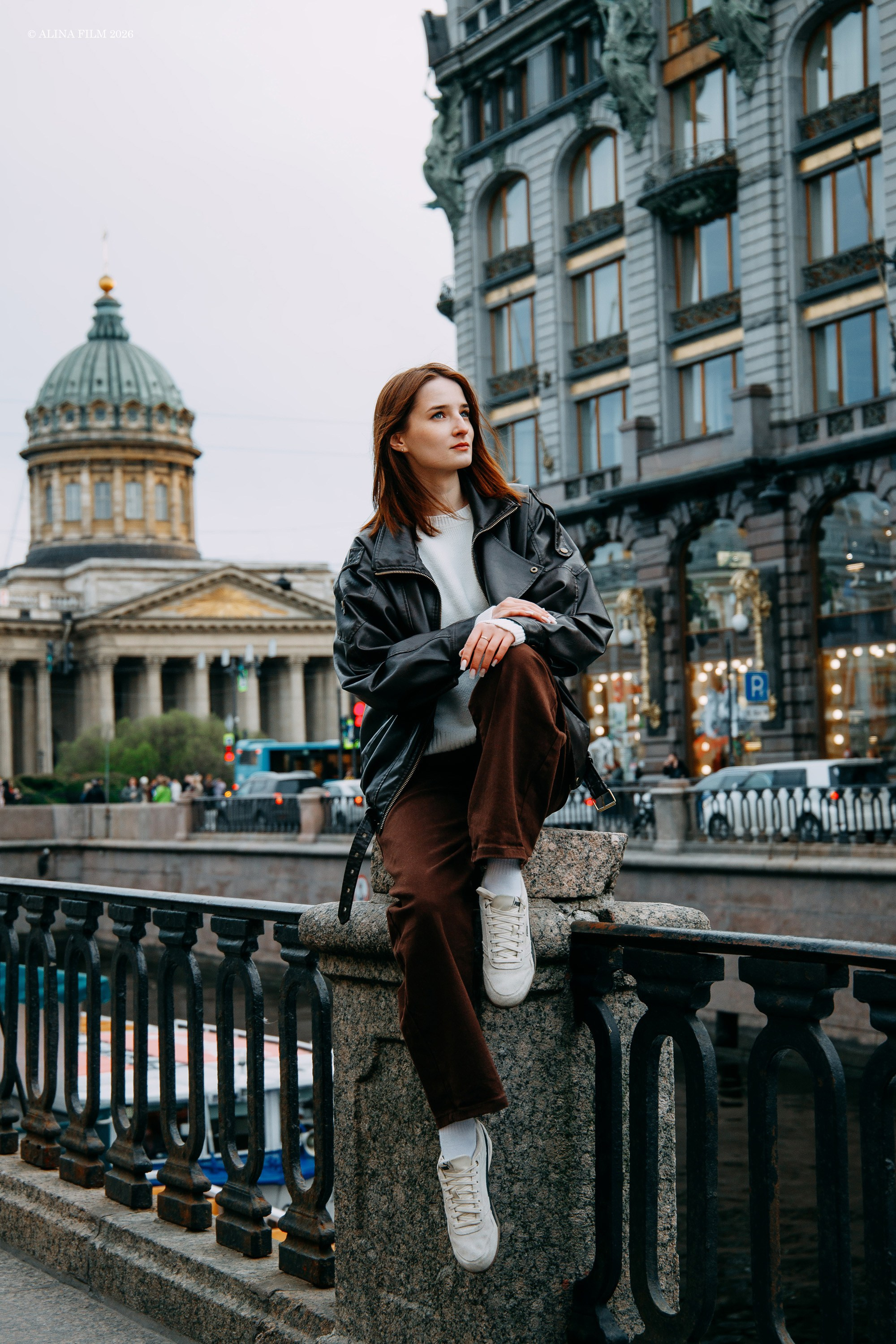 Фотопрогулка у Казанского и Спаса на крови. Фотограф в Санкт-Петербурге Alina Film