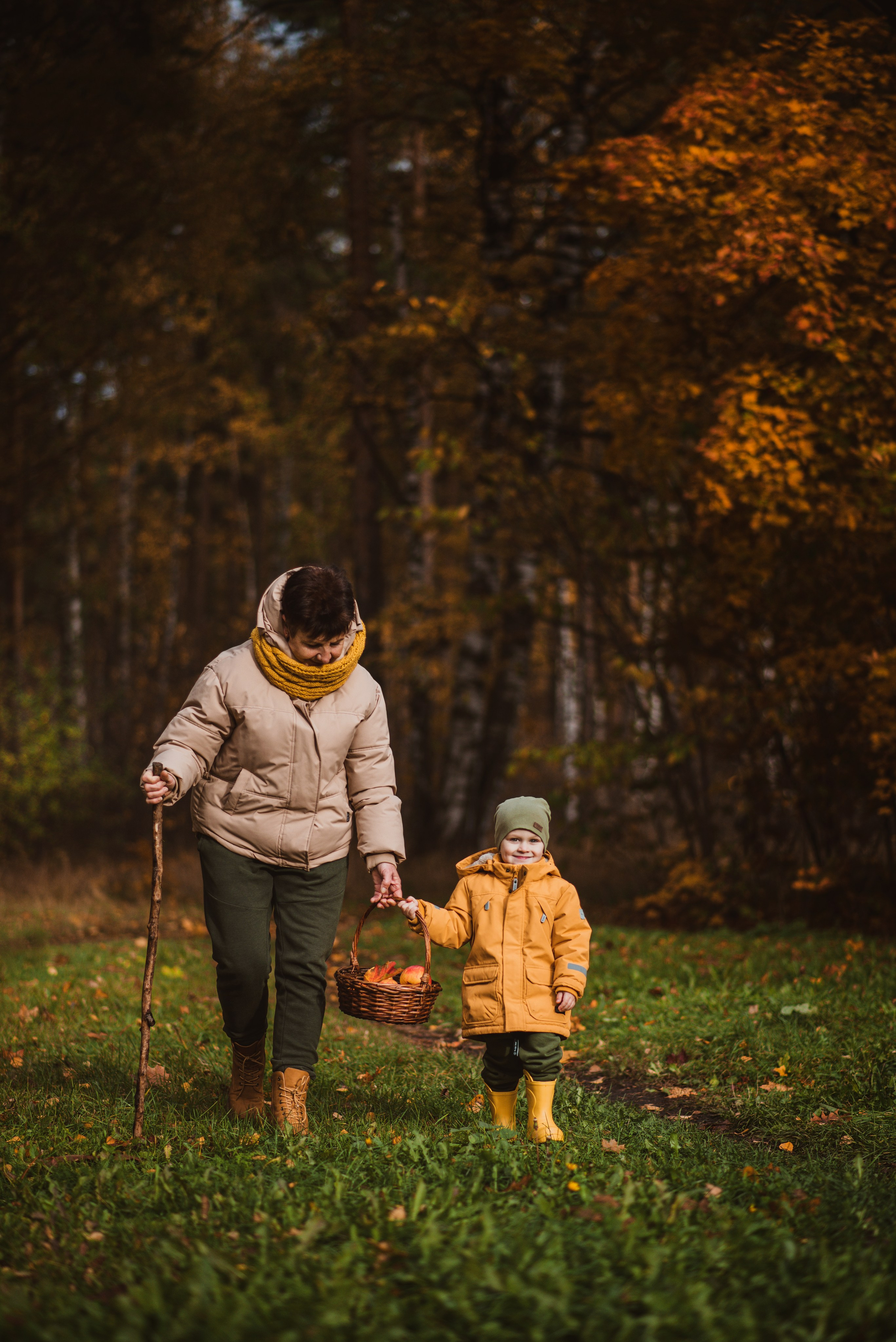Один день Дани и бабушки Наташи. Семейный и детский фотограф в Санкт-Петербурге Светлана Юрьева