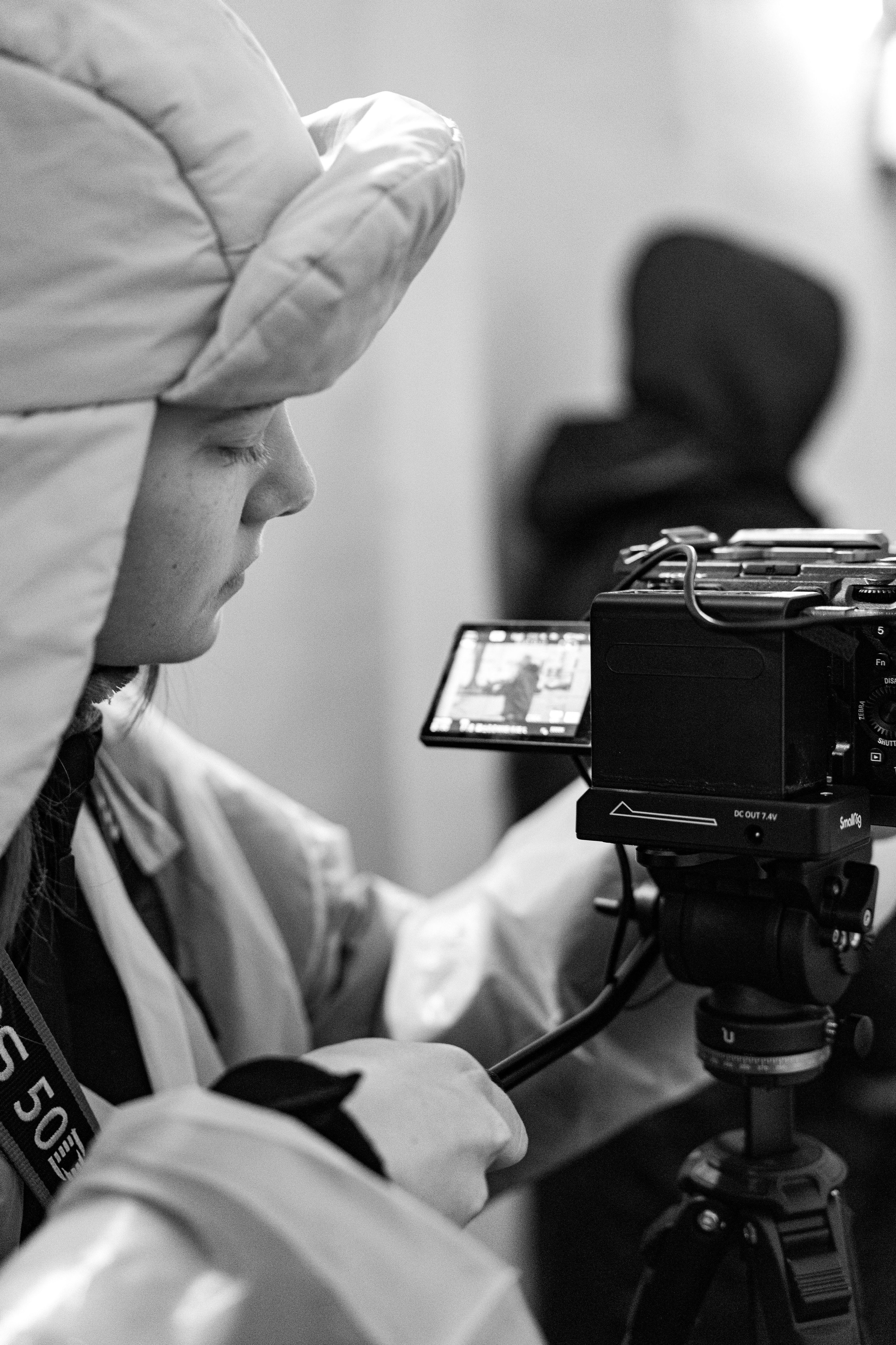 Киносъемка дипломного проекта Егора. Фотограф/видеограф в Санкт-Петербурге Динара Гольдина