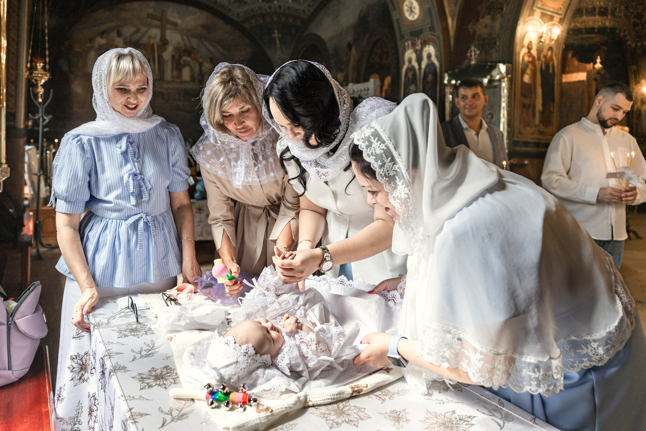 Таинство крещения. Семейный и детский фотограф в Москве Орешина Юлия