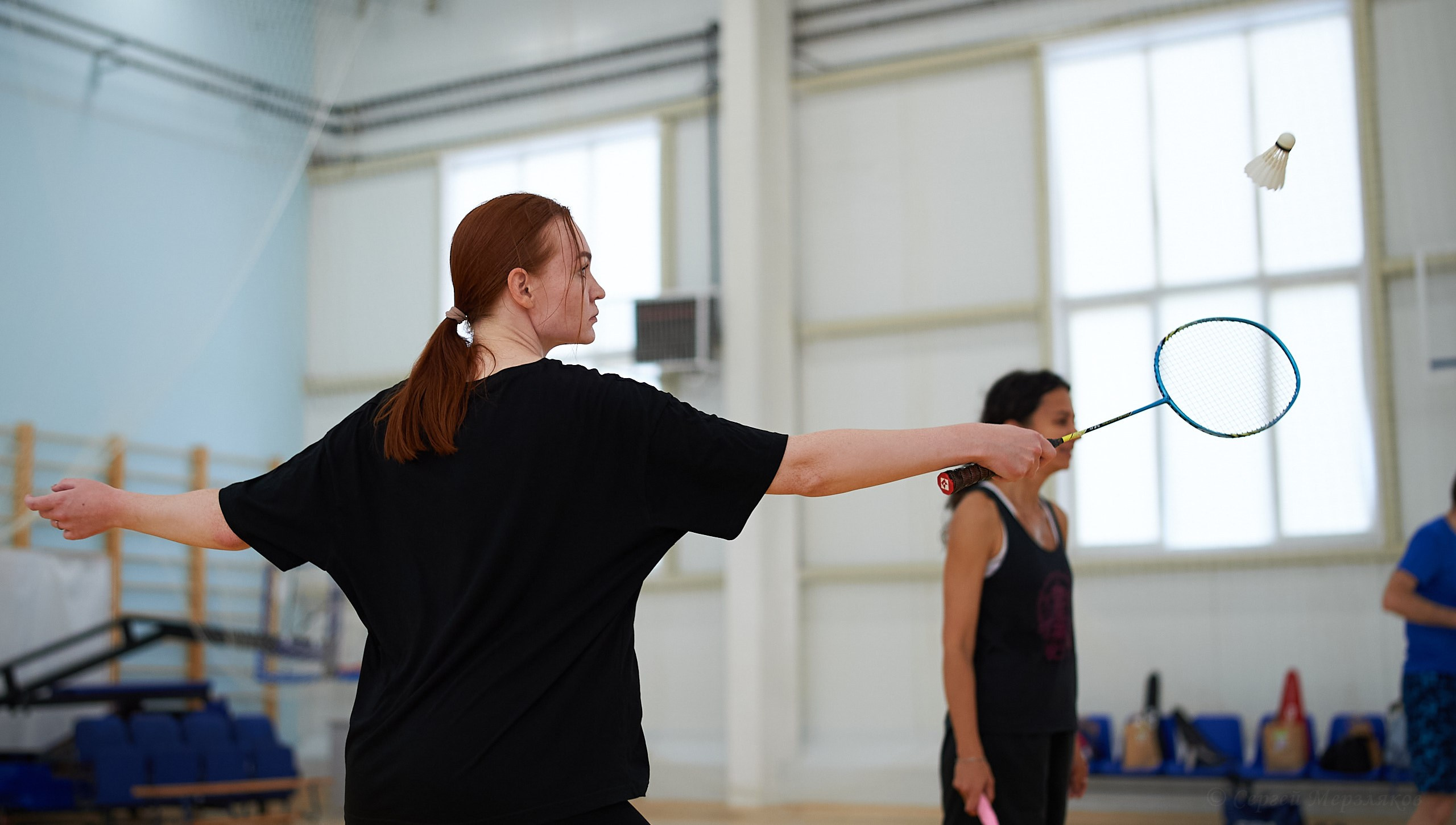 Бадминтон. Мастер-класс Любови Сухановой. Ижевск. 20.07.2024. Спортивный репортажный фотограф в Ижевске Сергей Мерзляков