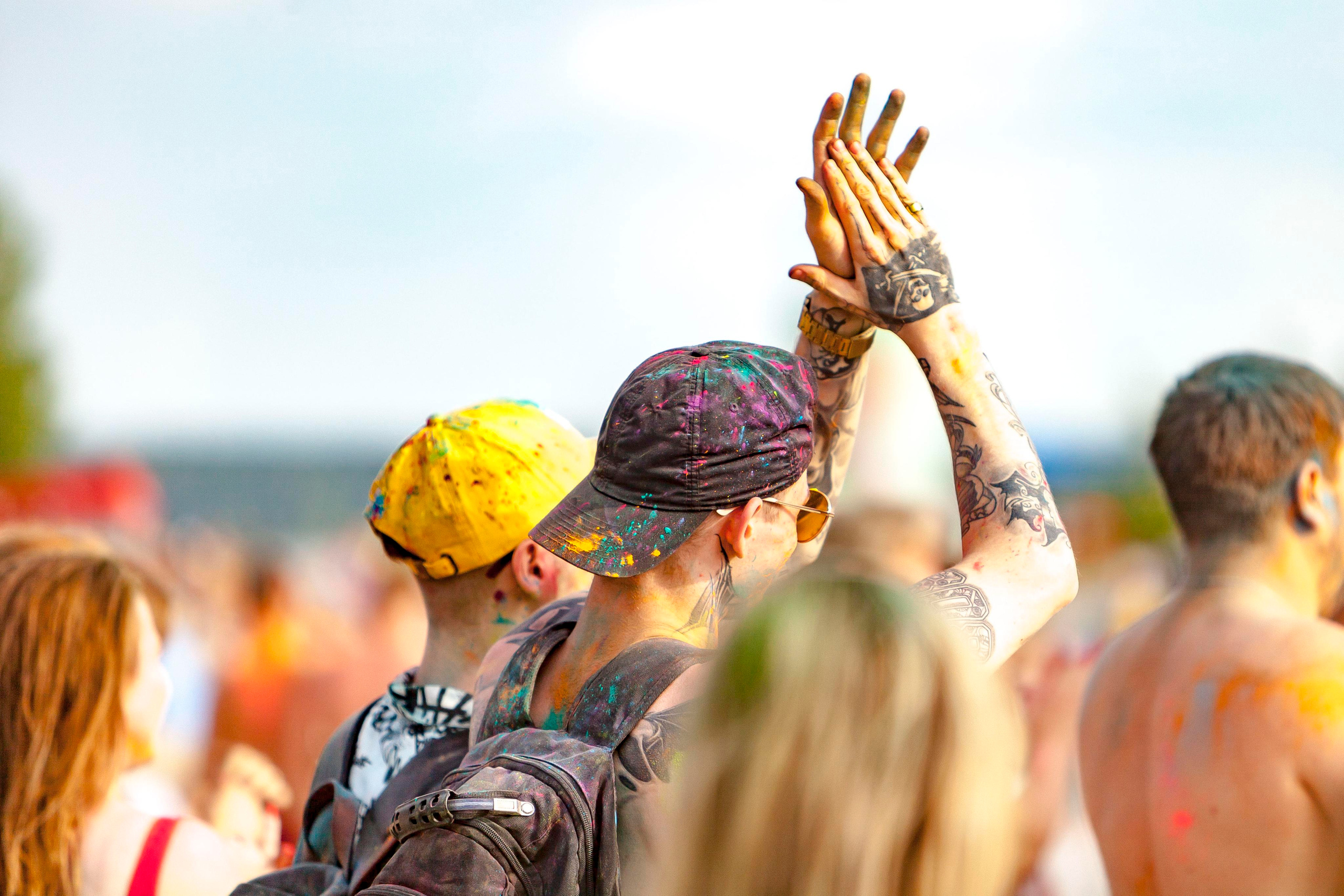 Фестиваль красок 2022. Репортажный фотограф в Новосибирске