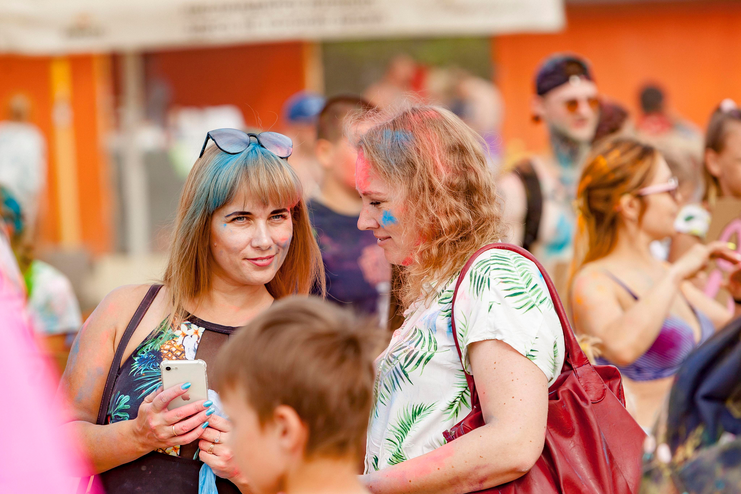 Фестиваль красок 2022. Репортажный фотограф в Новосибирске