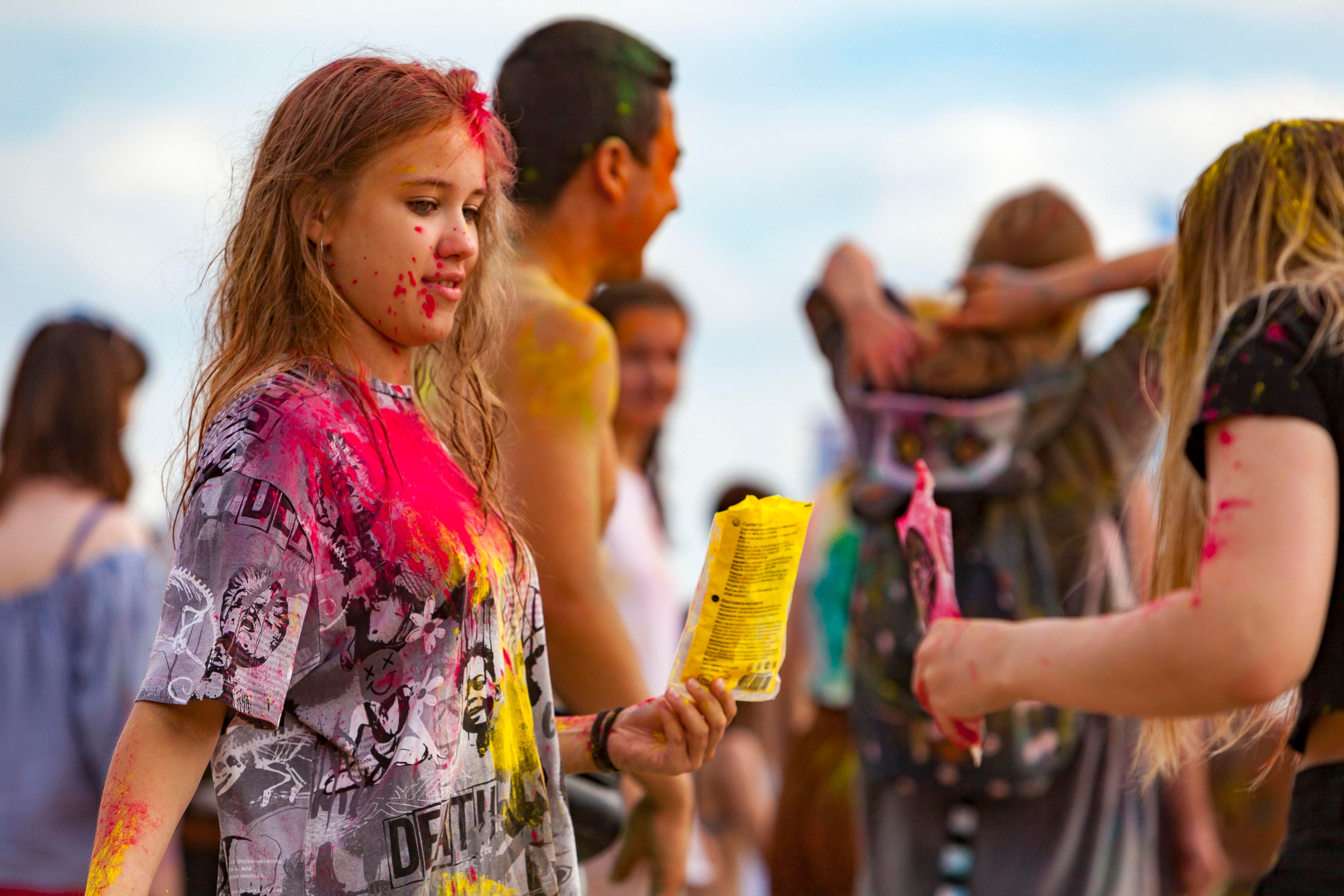 Фестиваль красок 2022. Репортажный фотограф в Новосибирске