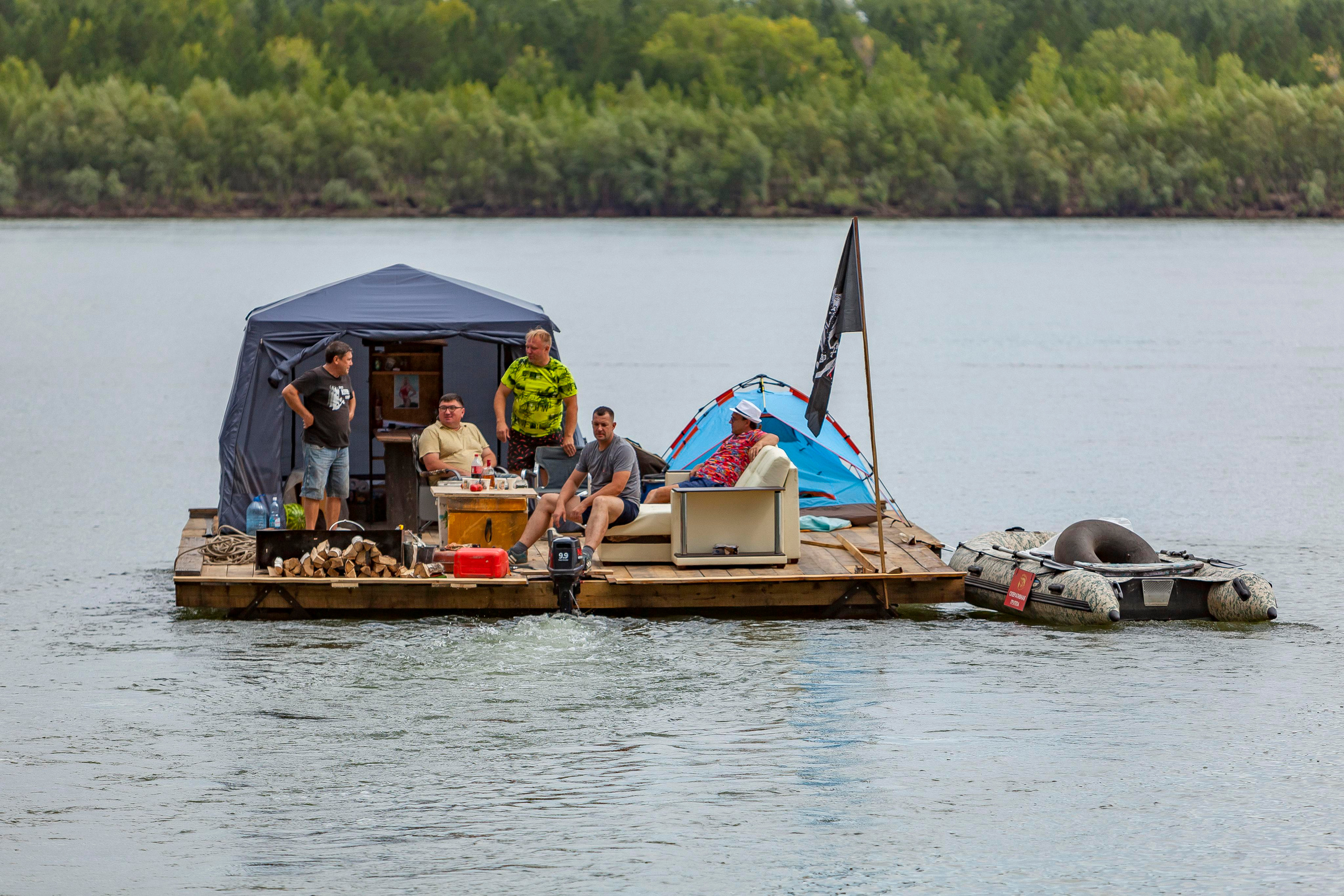 Сплав на плоту 2022. Репортажный фотограф в Новосибирске