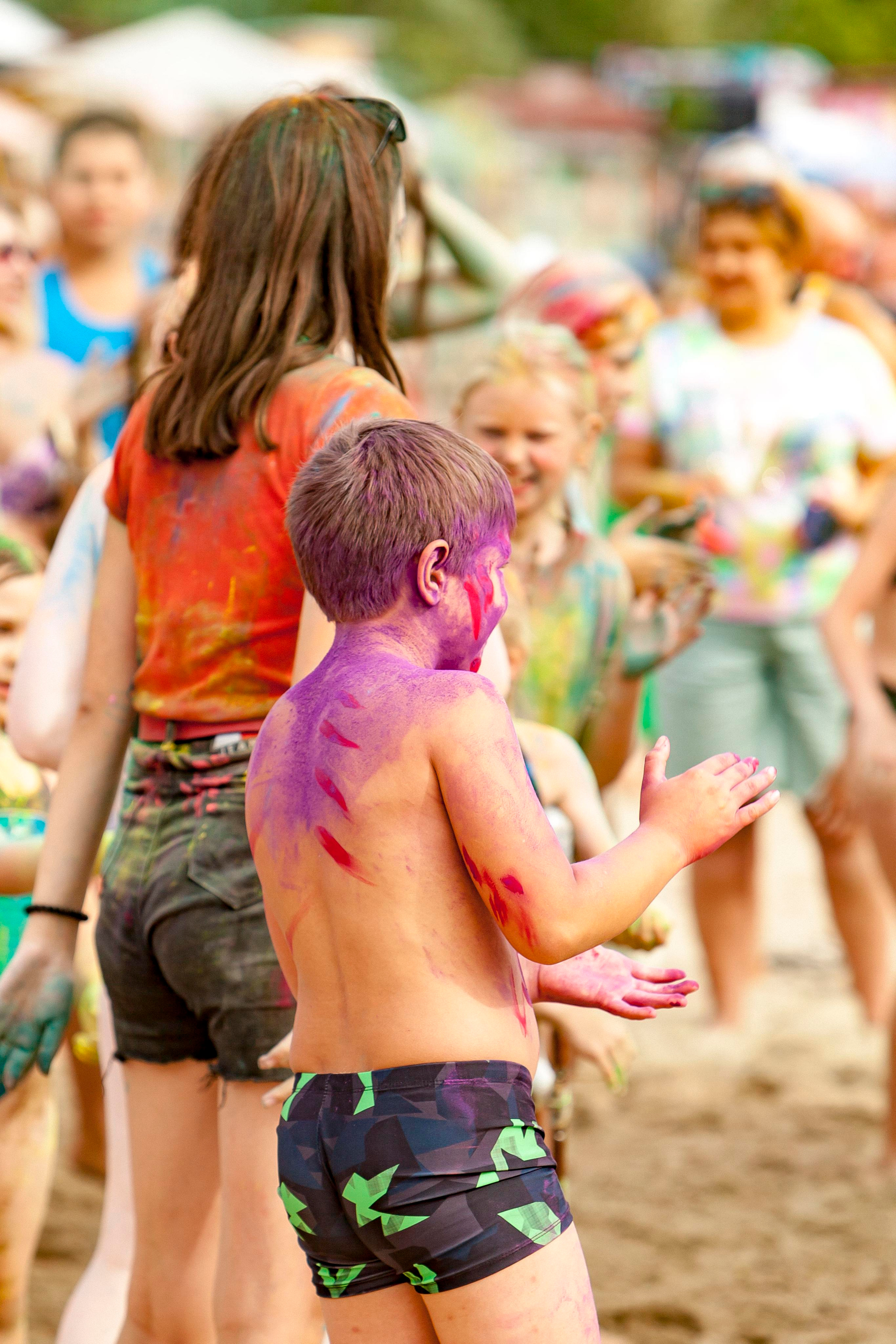 Фестиваль красок 2022. Репортажный фотограф в Новосибирске