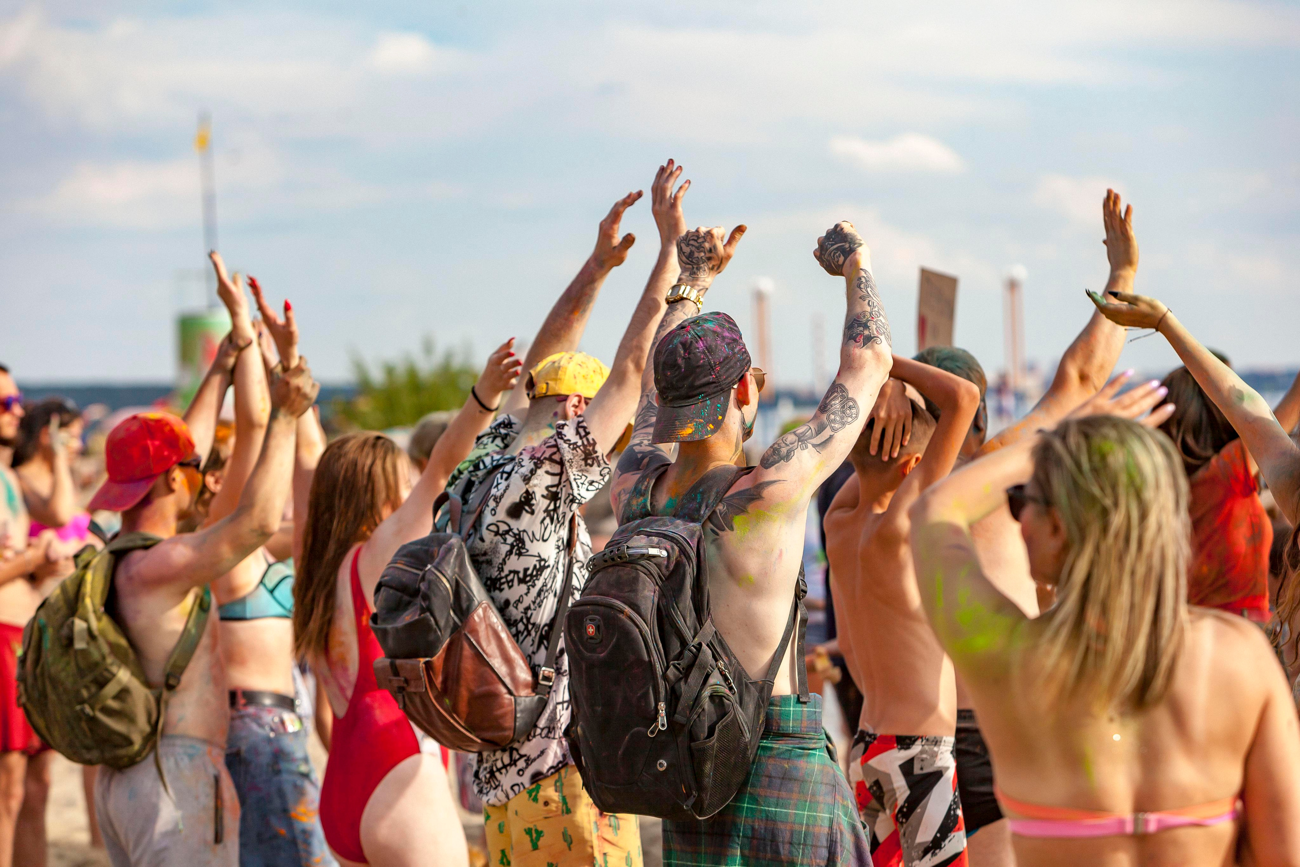 Фестиваль красок 2022. Репортажный фотограф в Новосибирске