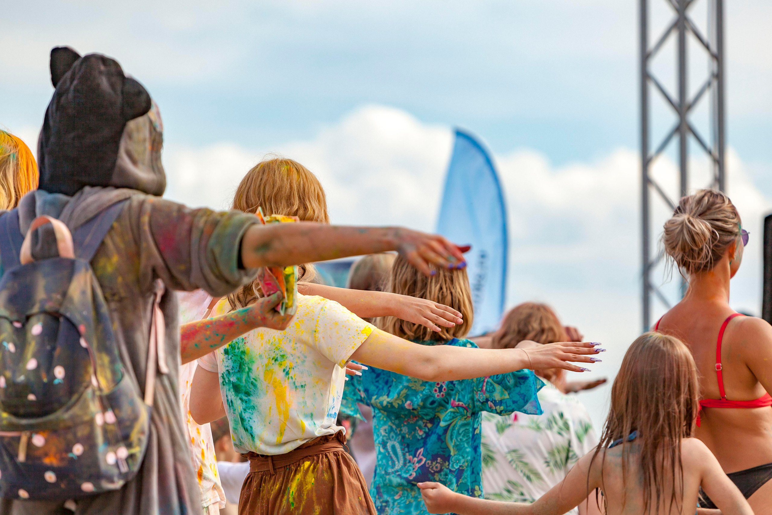 Фестиваль красок 2022. Репортажный фотограф в Новосибирске