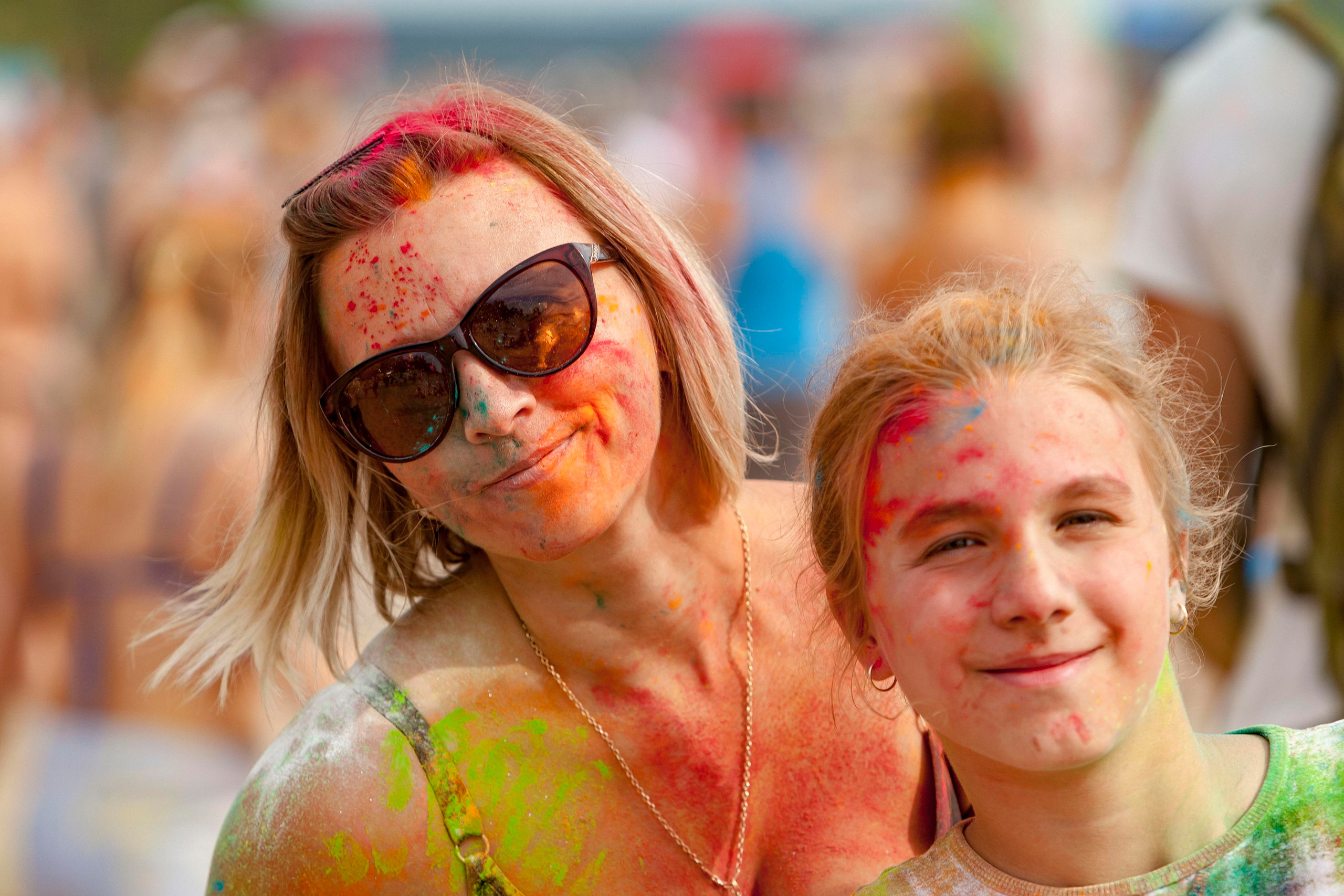 Фестиваль красок 2022. Репортажный фотограф в Новосибирске