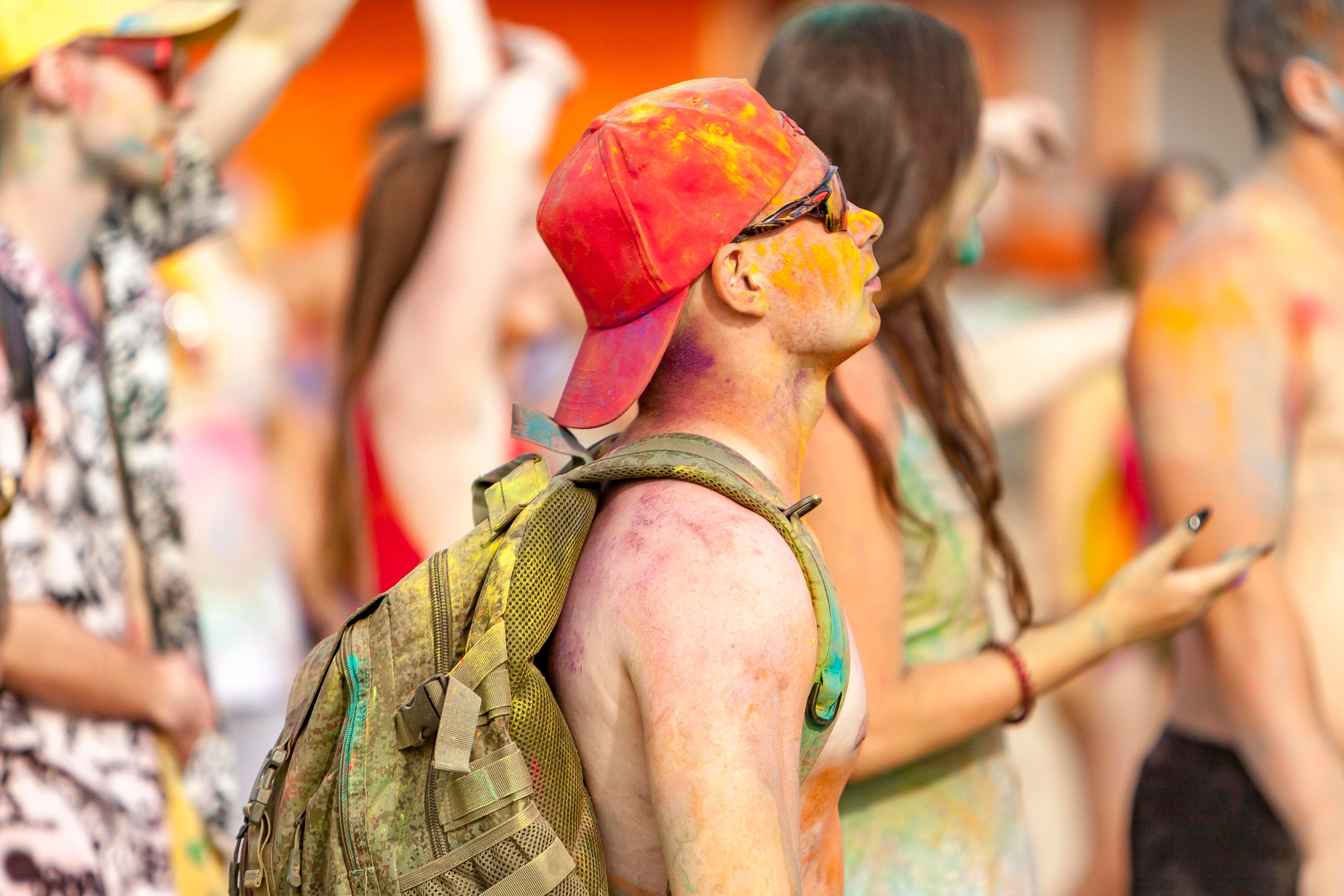 Фестиваль красок 2022. Репортажный фотограф в Новосибирске