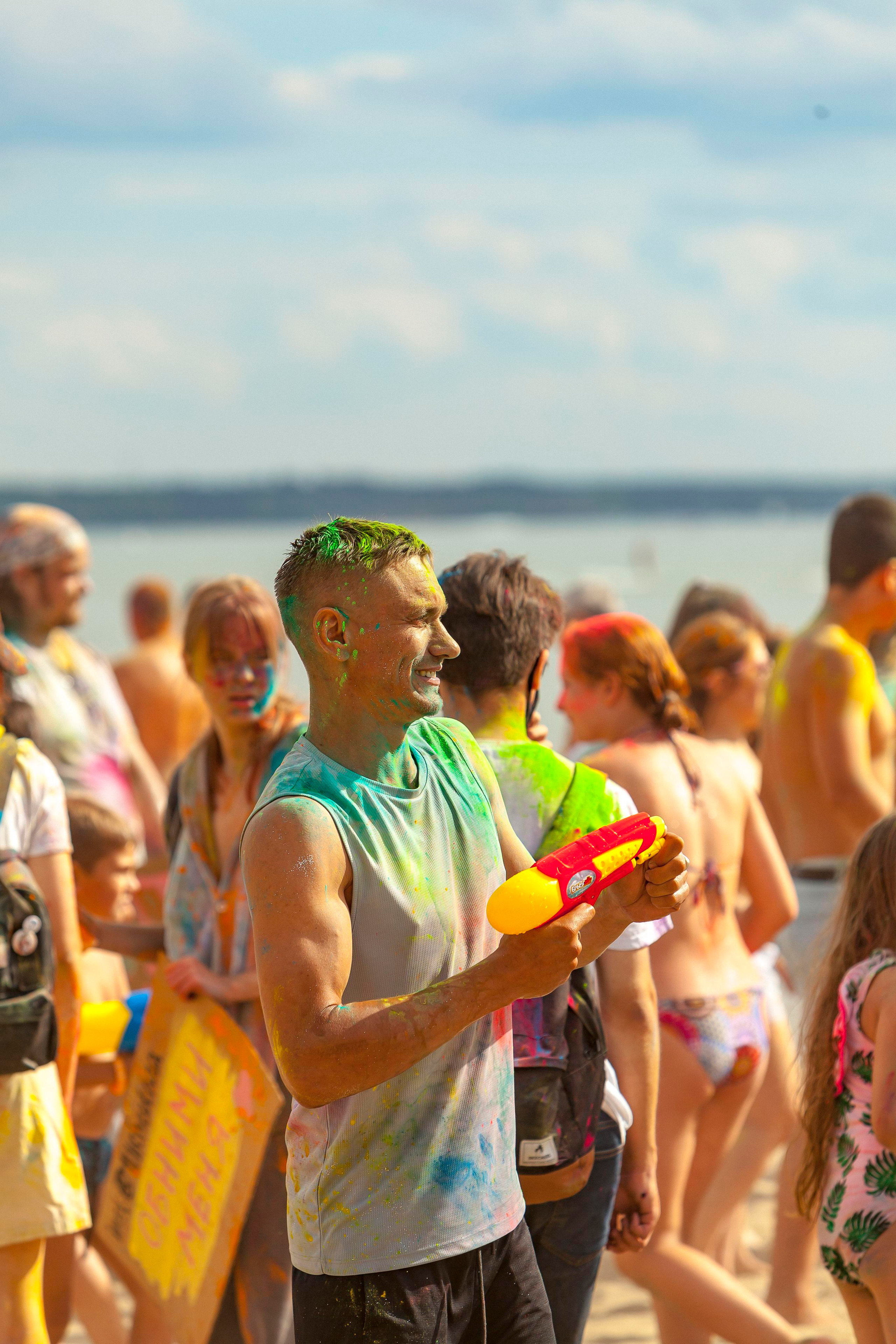 Фестиваль красок 2022. Репортажный фотограф в Новосибирске