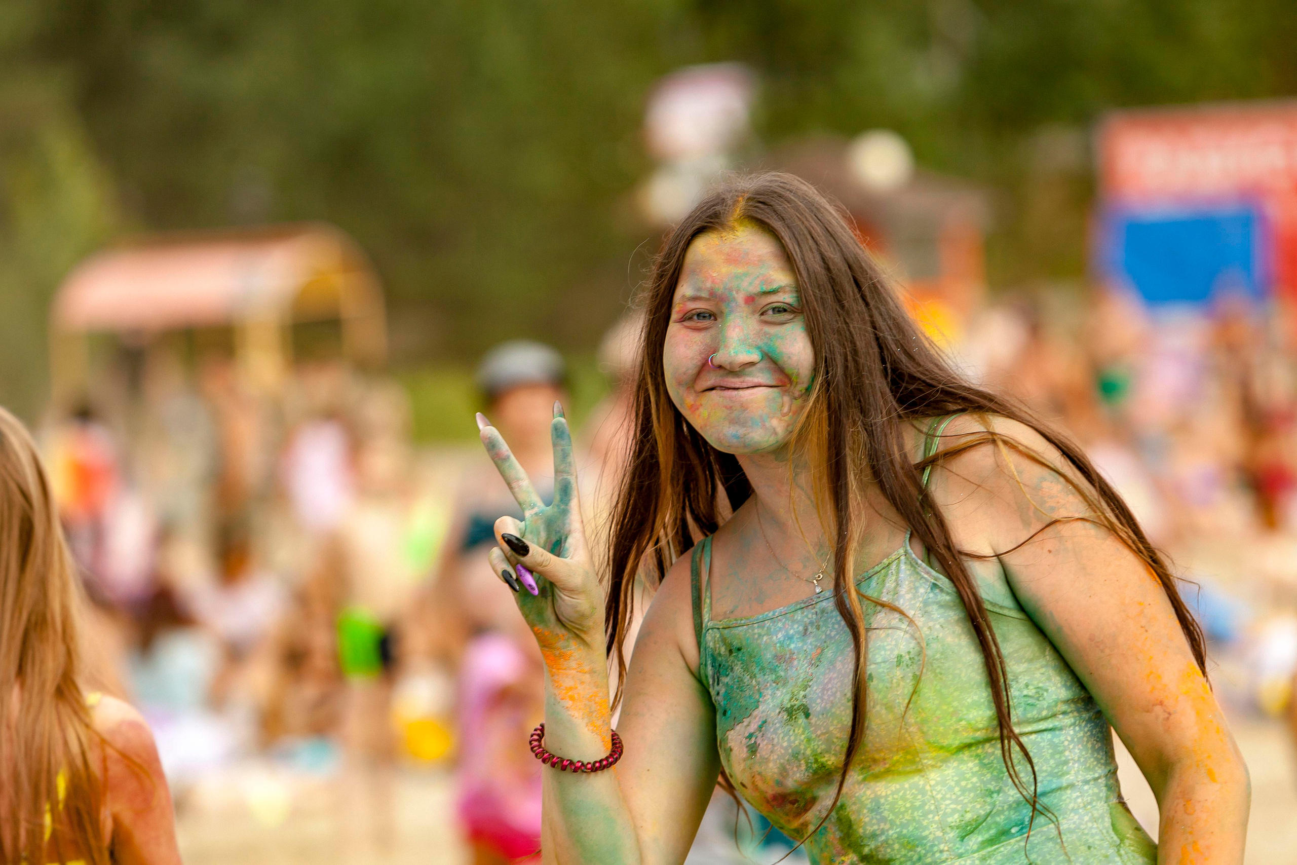 Фестиваль красок 2022. Репортажный фотограф в Новосибирске
