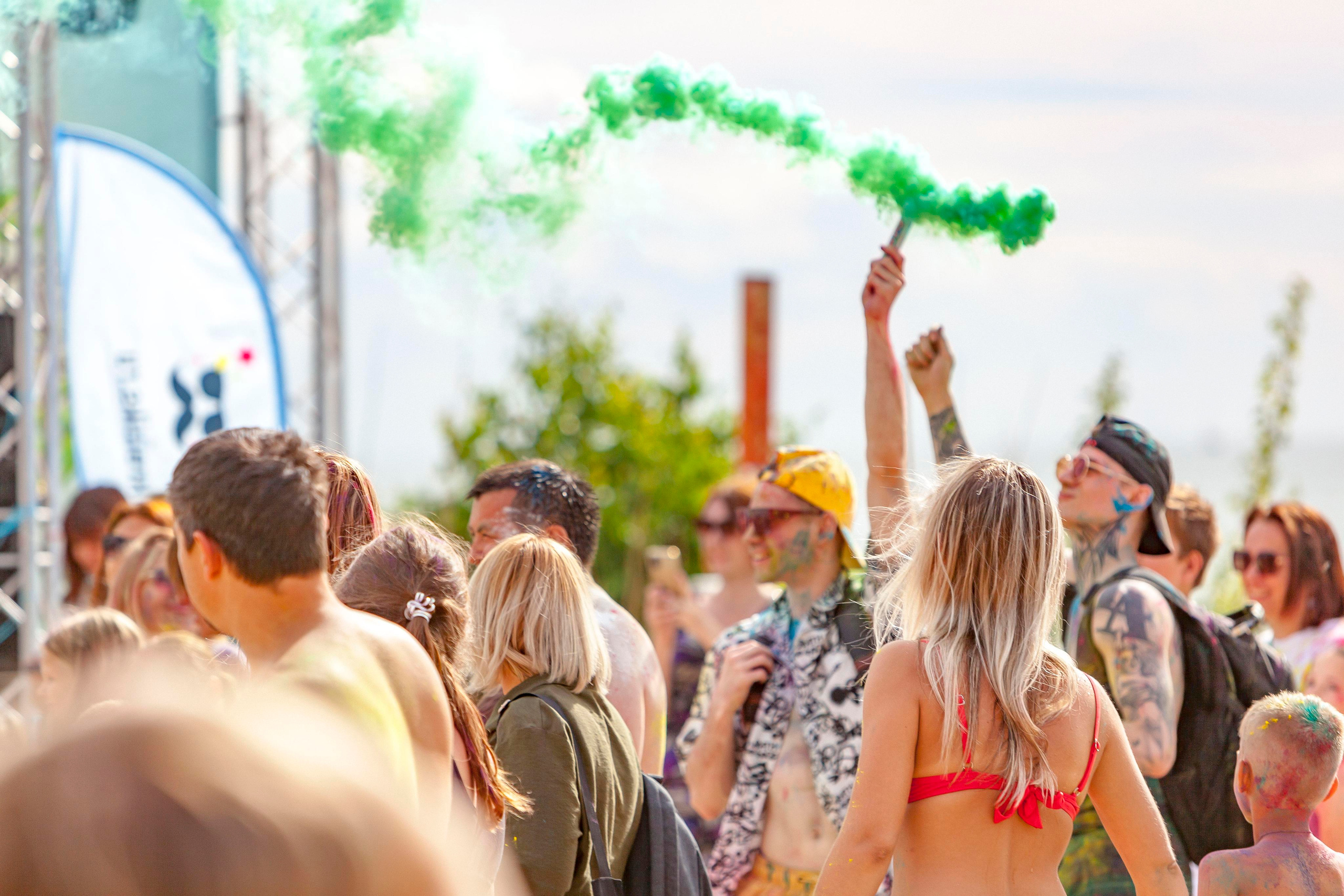 Фестиваль красок 2022. Репортажный фотограф в Новосибирске