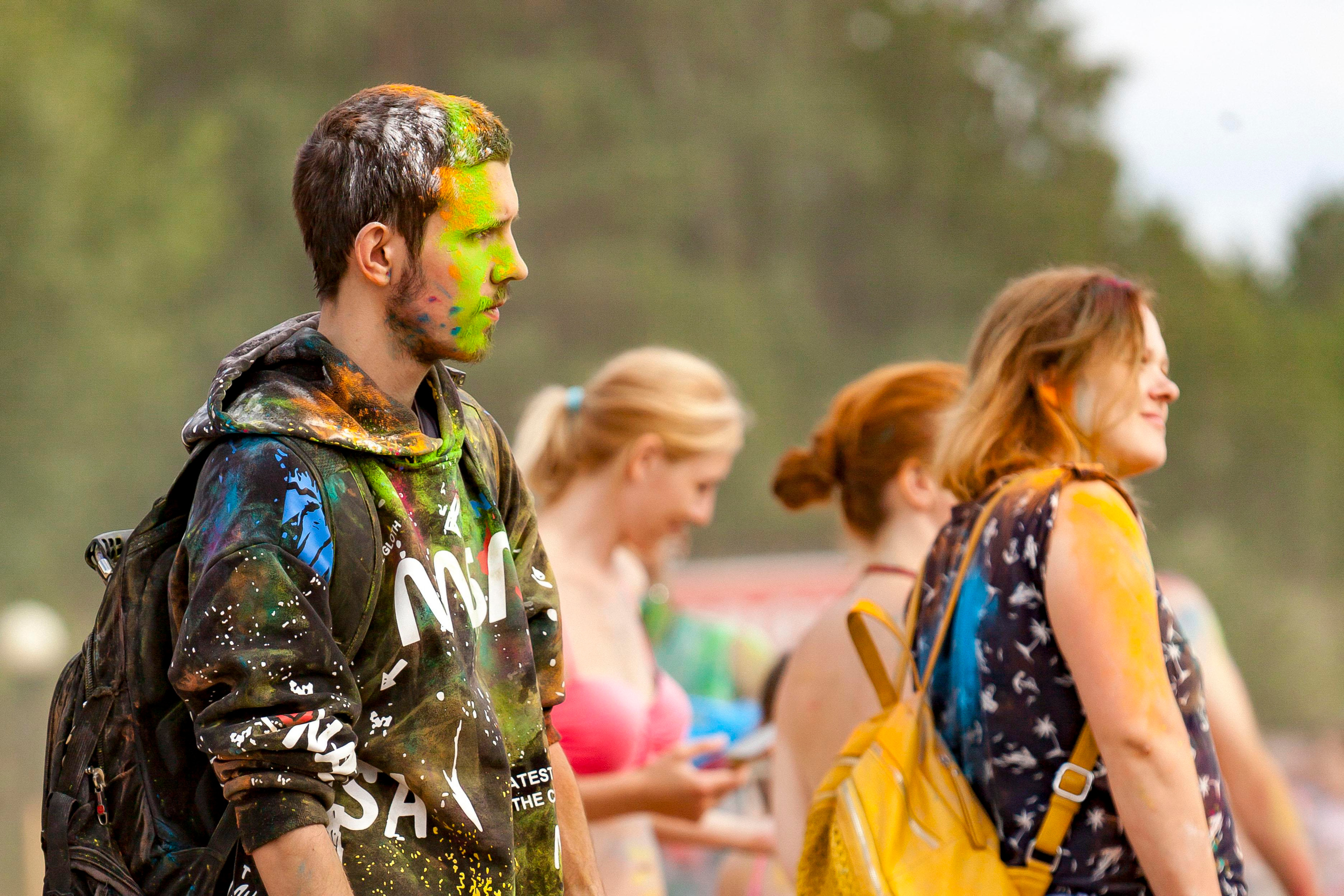 Фестиваль красок 2022. Репортажный фотограф в Новосибирске