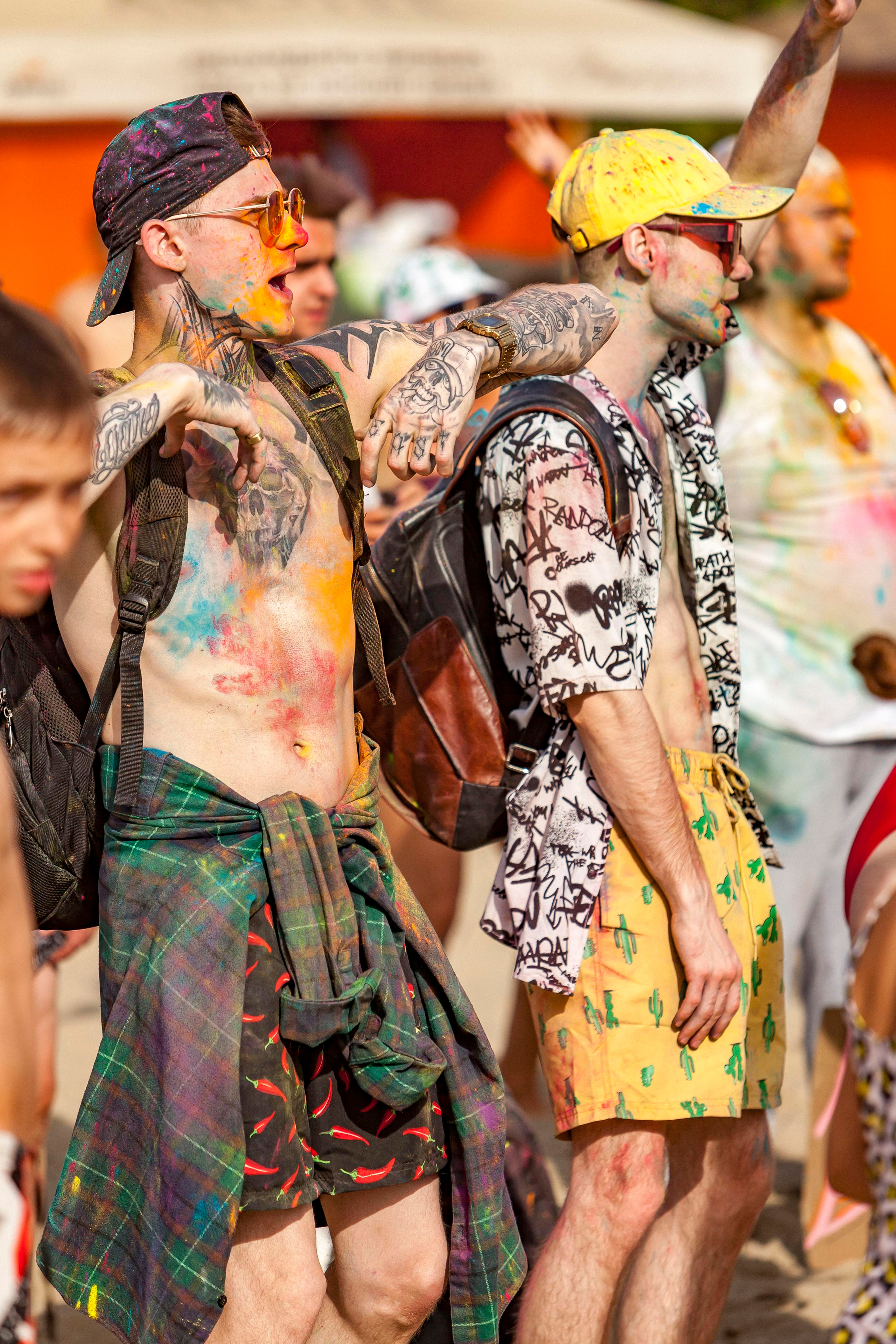 Фестиваль красок 2022. Репортажный фотограф в Новосибирске